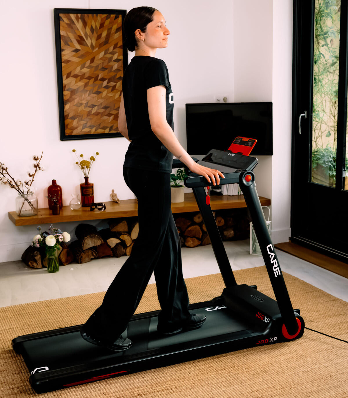 Tapis de course - 14km/h - CARE - JOG XP 6/8