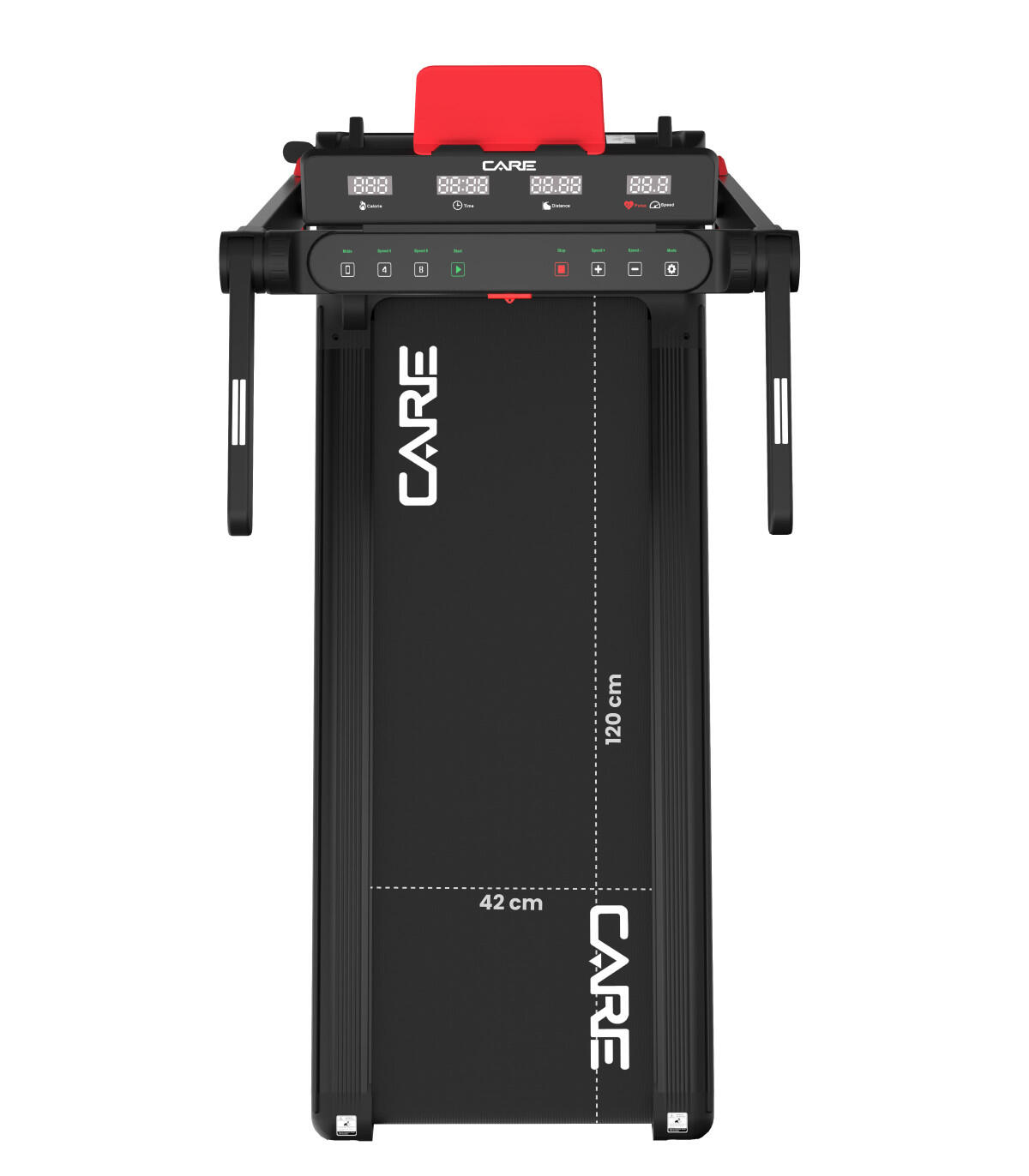 Tapis de course - 14km/h - CARE - JOG XP 4/8