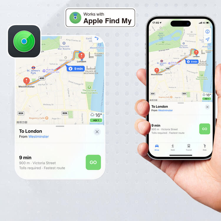 Cadenas bagage avec tracker intégré Mili 7/7