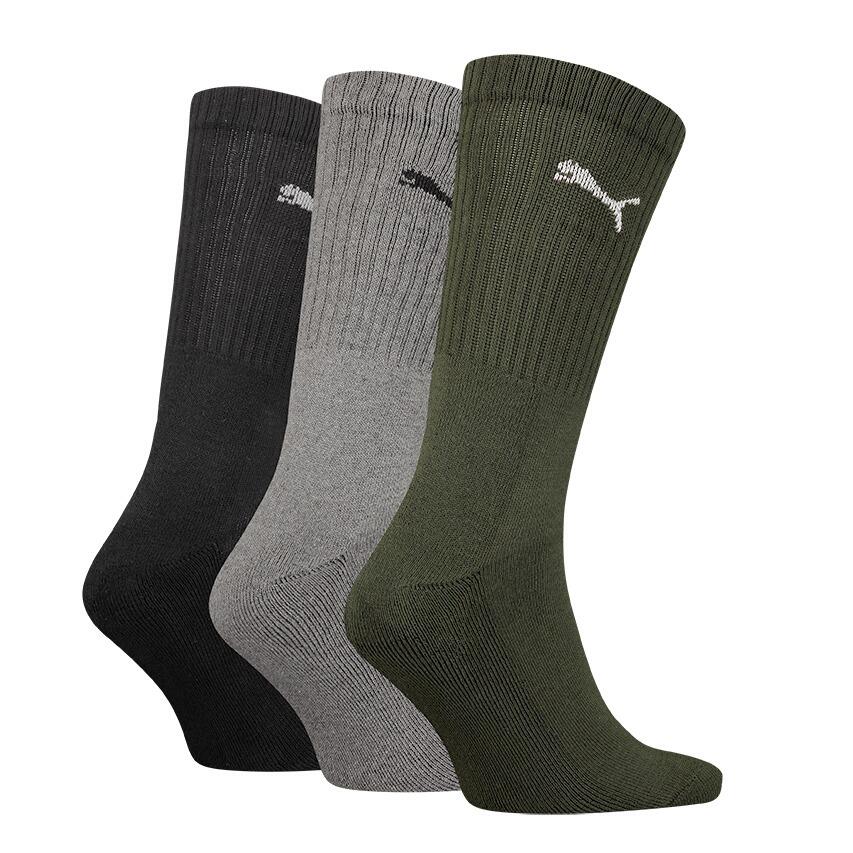 Sportsokken met badstof zool – green combo – 43-46 2/2