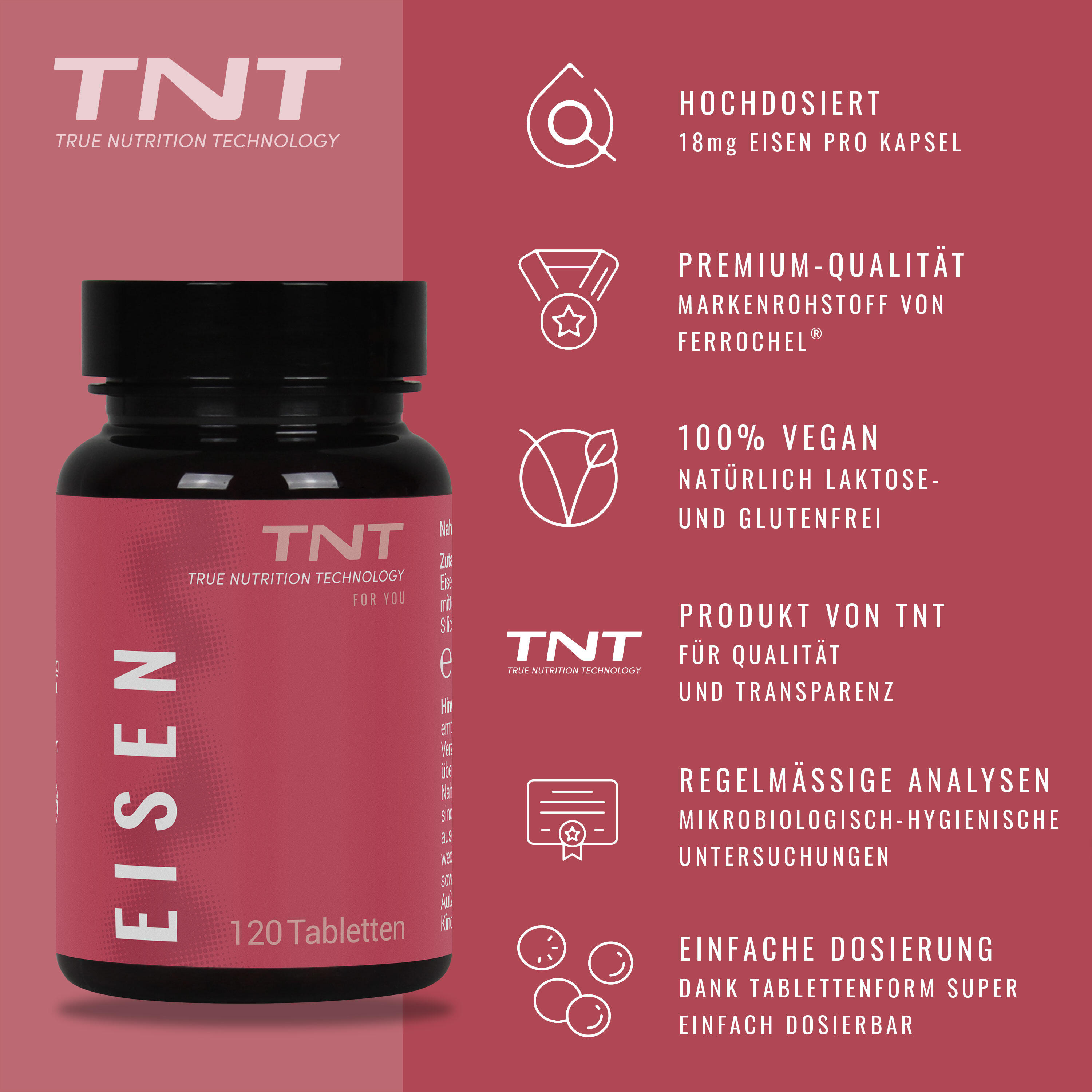 Eisen Bisglycinat Tabletten 2/6