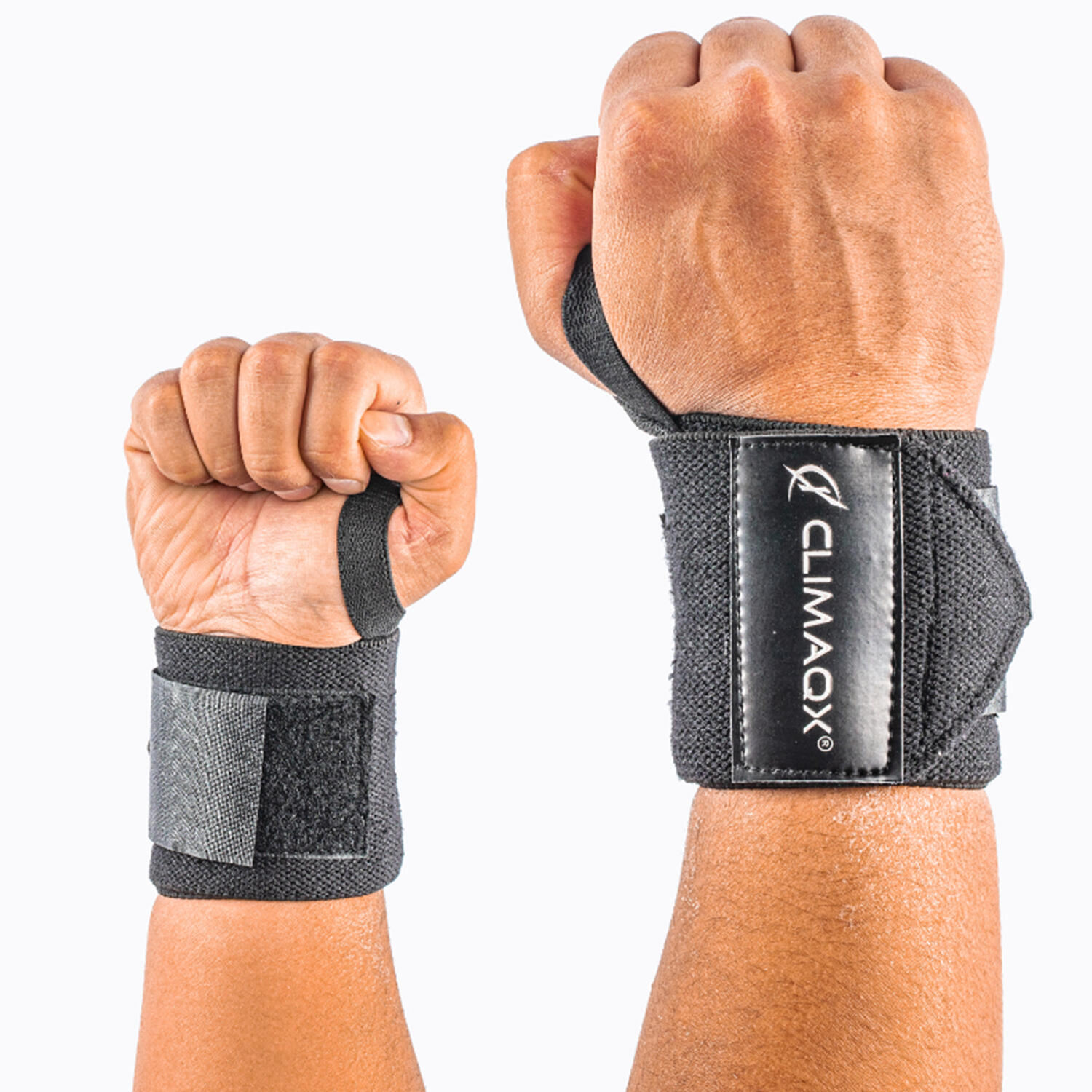 Climaqx Wrist Wraps (Black) Onesize - Accessoires de fitness 2/3