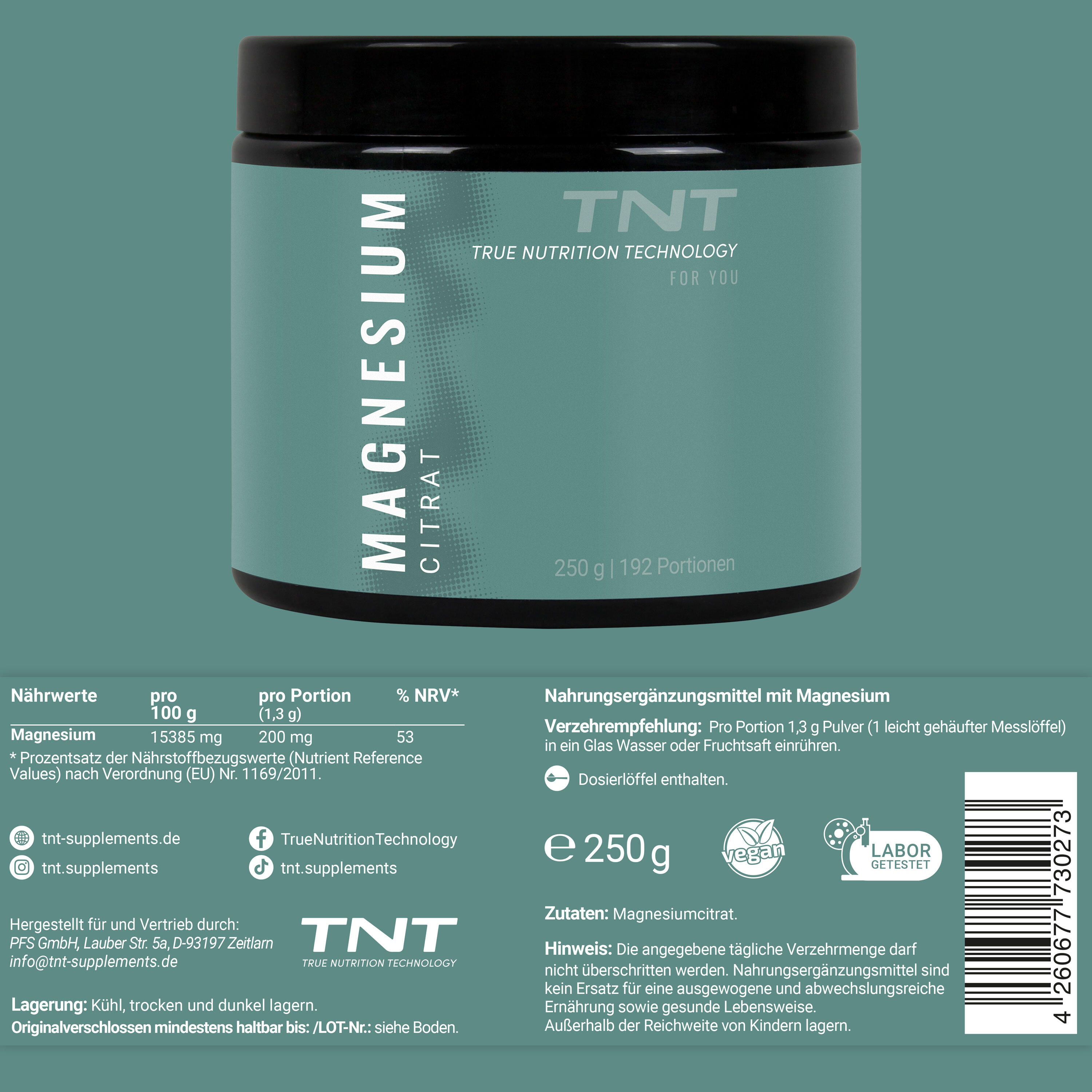 Magnesium Citrat 3/7