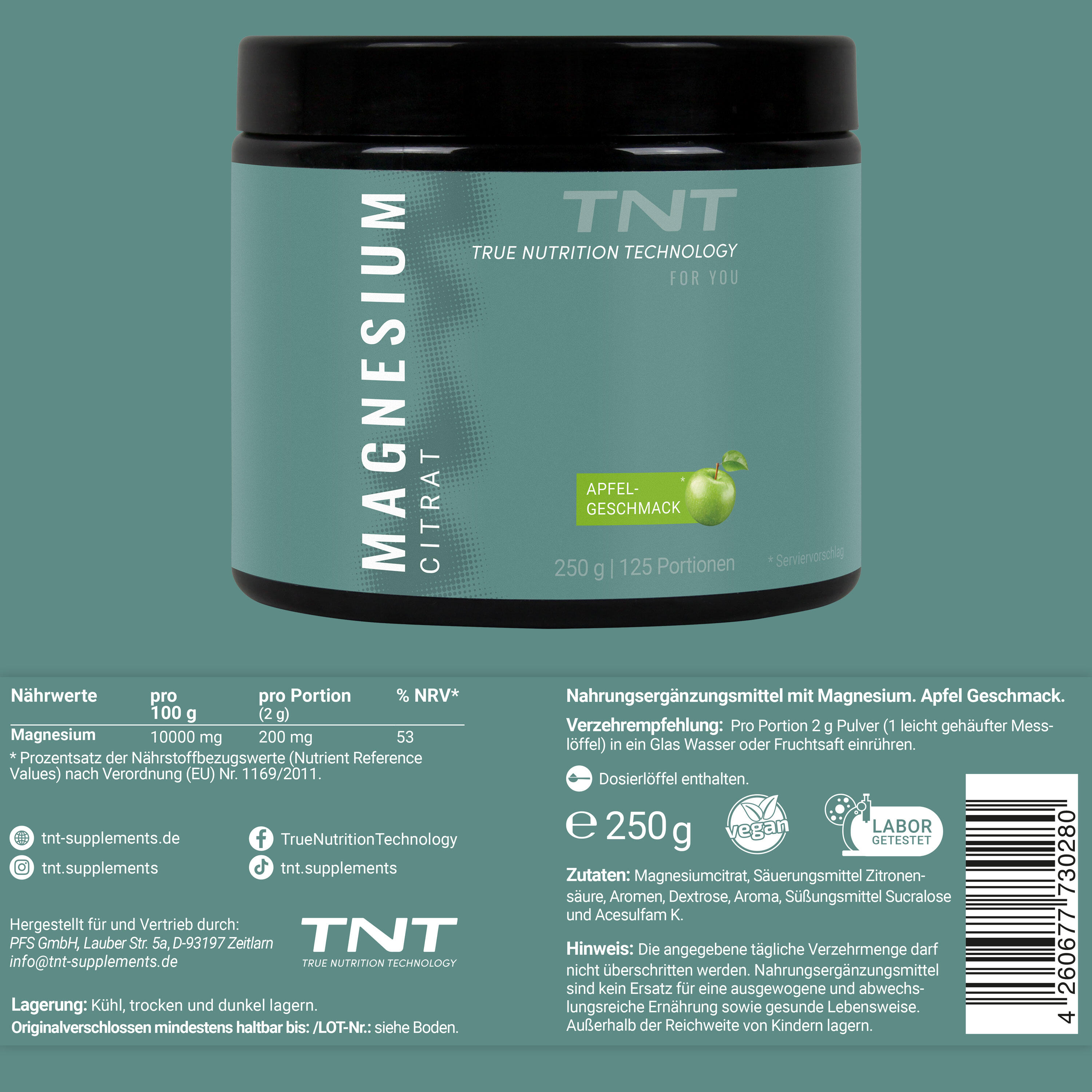 Magnesium Citrat 3/7