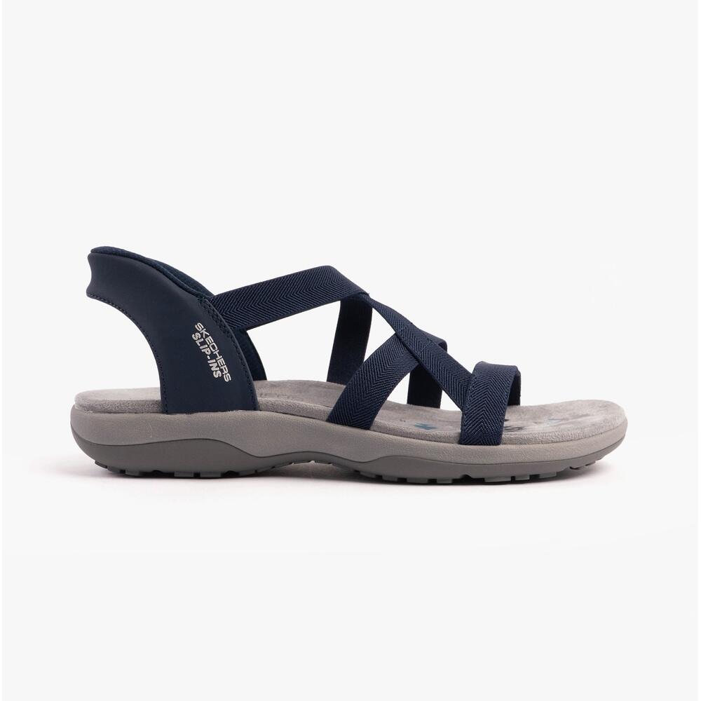 SKECHERS Reggae Slim - Stretch Flex Womens Slip On Sandals