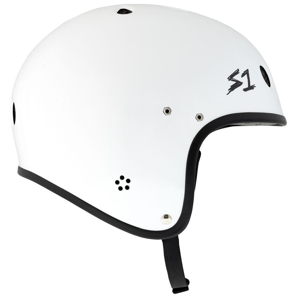 RETRO LIFER e-Helmet - Multi-Impact & High-Impact Certified - White Gloss 3/9