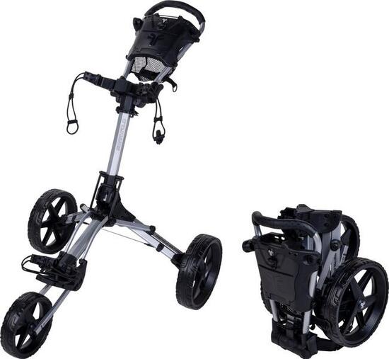 Fastfold Smart Golftrolley - Zilver - Model 2025