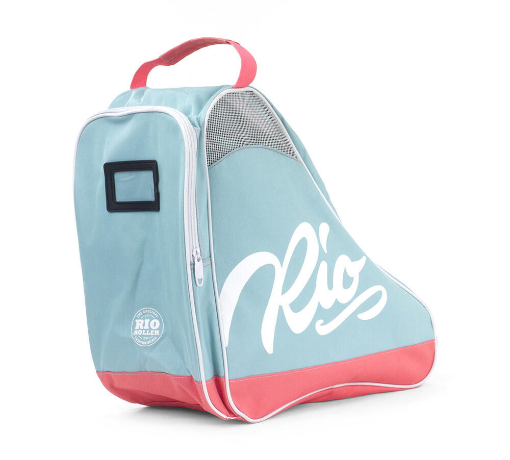 Rio Roller Script - Borsa Pattini - Teal/Coral 6/7
