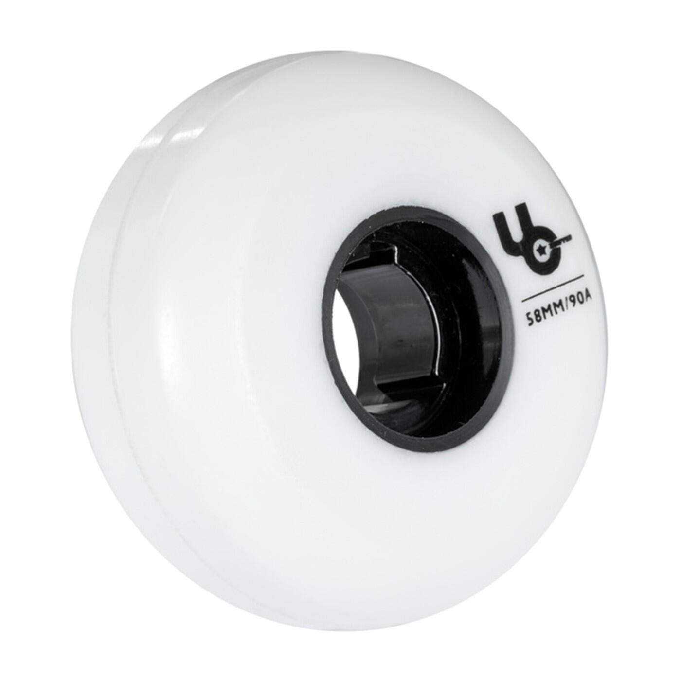 UNDERCOVER Roue Team 58mm 90A Blanc [x4] 2/5