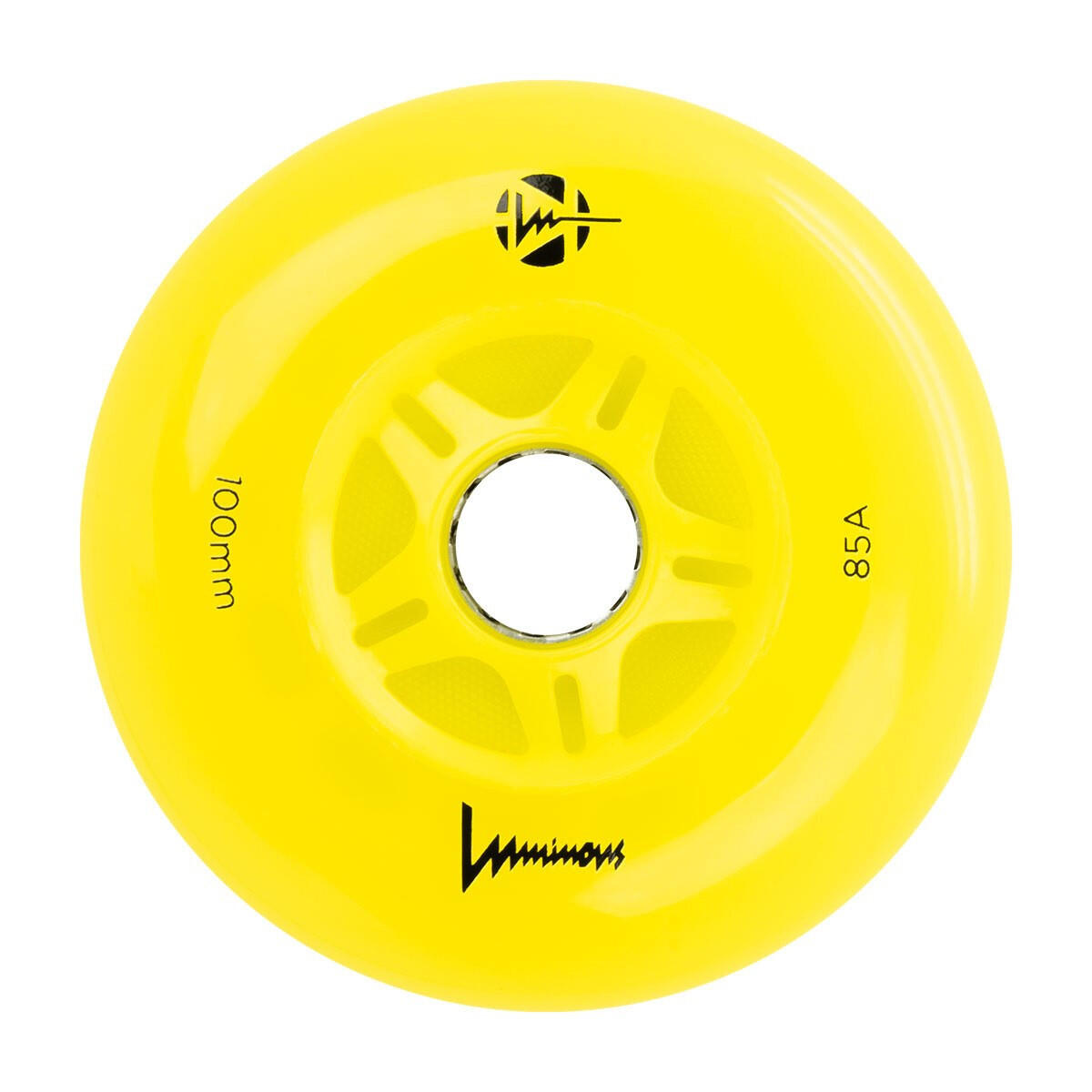 LUMINOUS Roue Inline 100mm 85A Canary [x3] 2/3