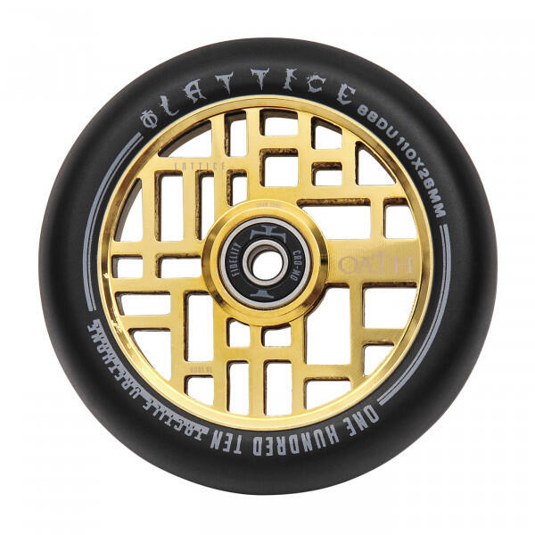 OATH Roue Lattice 110mm 88A Or [x2] 6/6