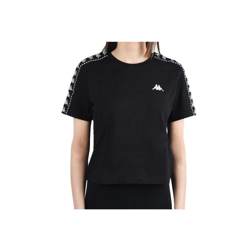 Kappa Inula T-Shirt, Vrouwen, Hardlopen, t-shirts, zwart