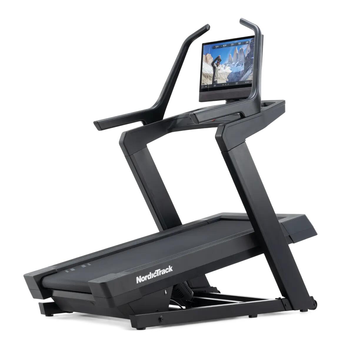Banda de alergare Nordic Track USA X24 ecran 24 inch pivotant  cu inclinatie 40%