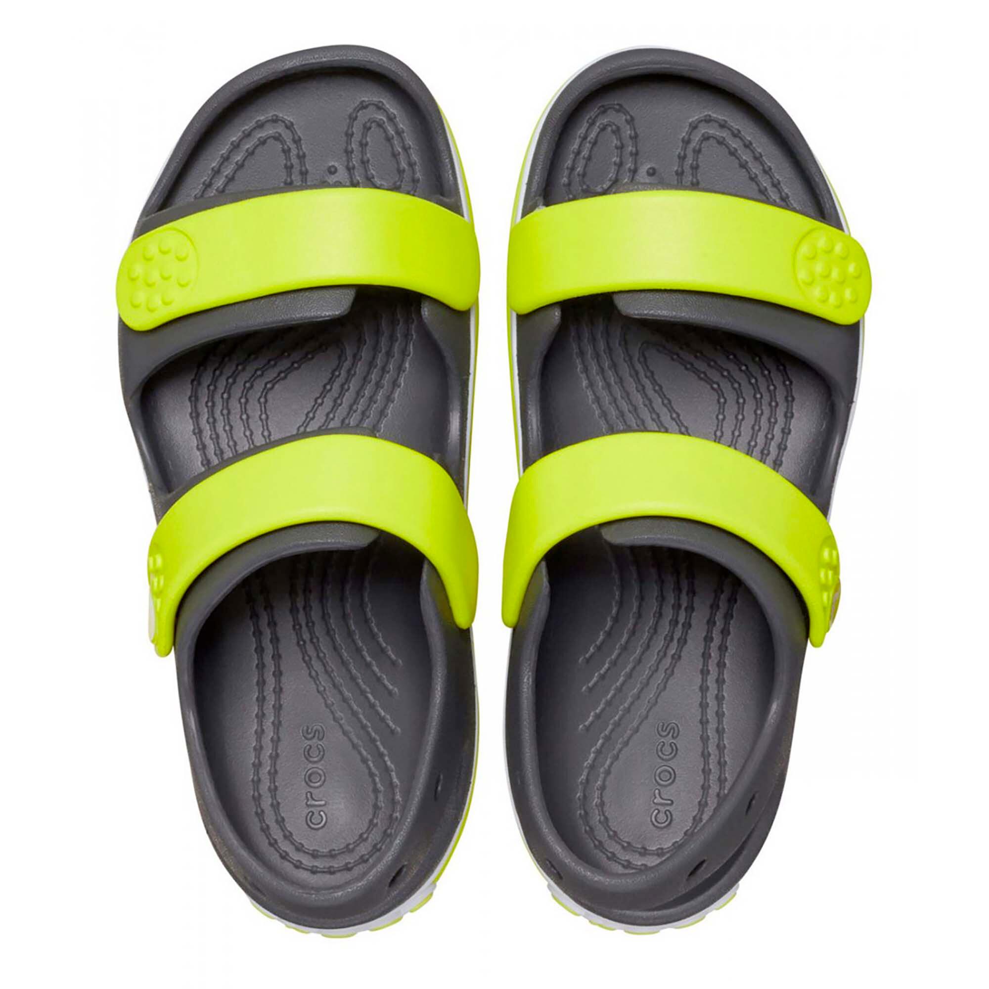 Crocs - Crocband cruiser gris/jaune 209423-1NJ 4/6