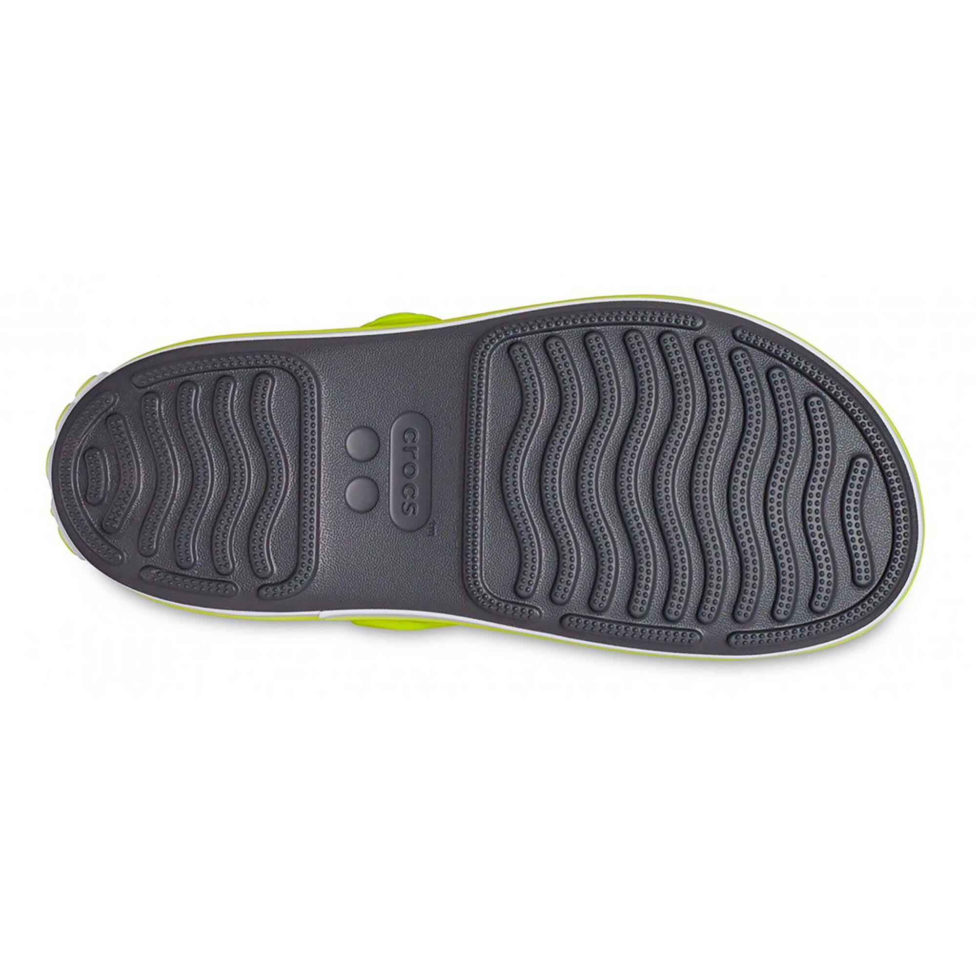 Crocs - Crocband cruiser gris/jaune 209423-1NJ 5/6