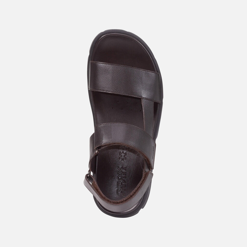 Sandales Homme U XAND 2S Cognac 6/7