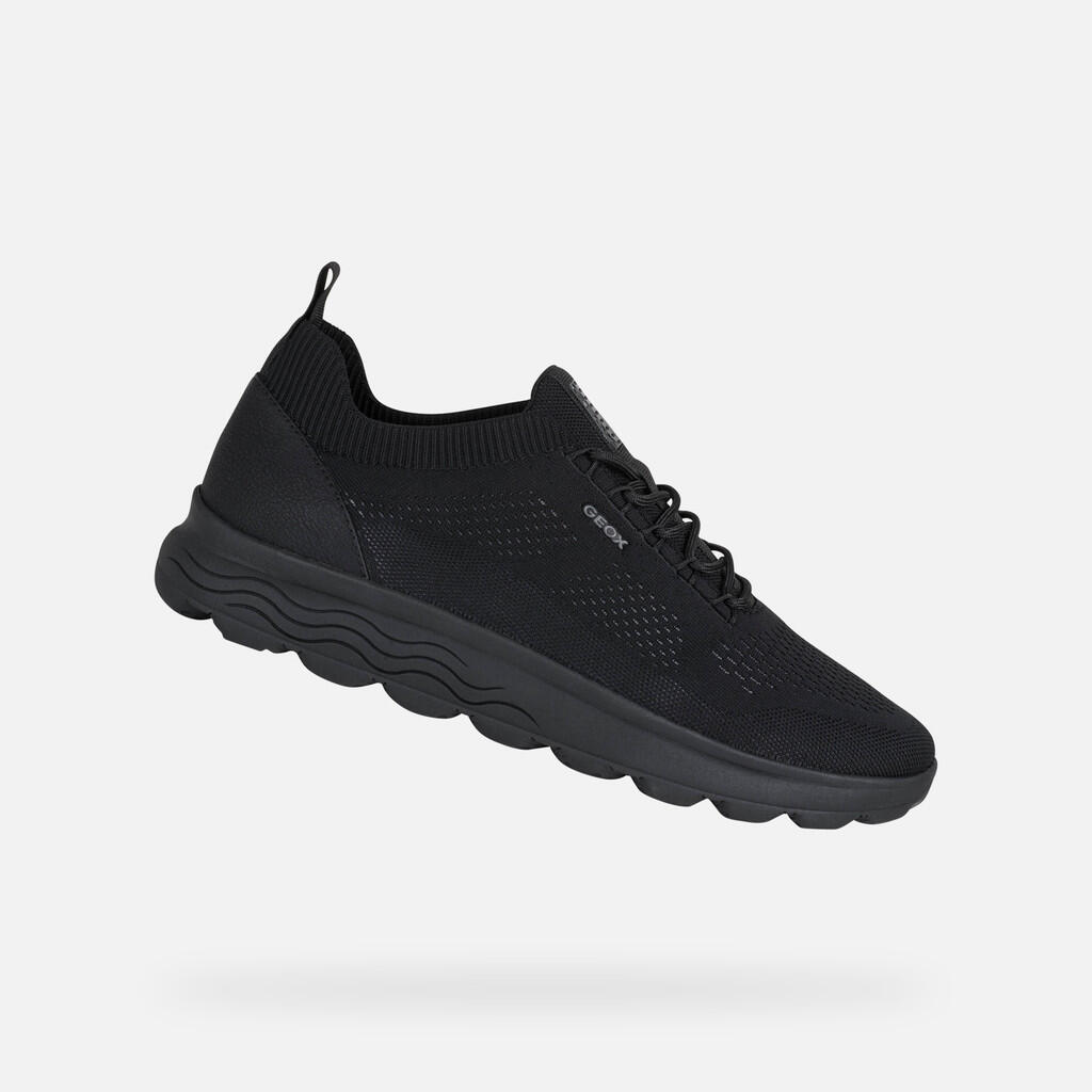 Tenisówki Geox Model U Spherica Kolor Czarny