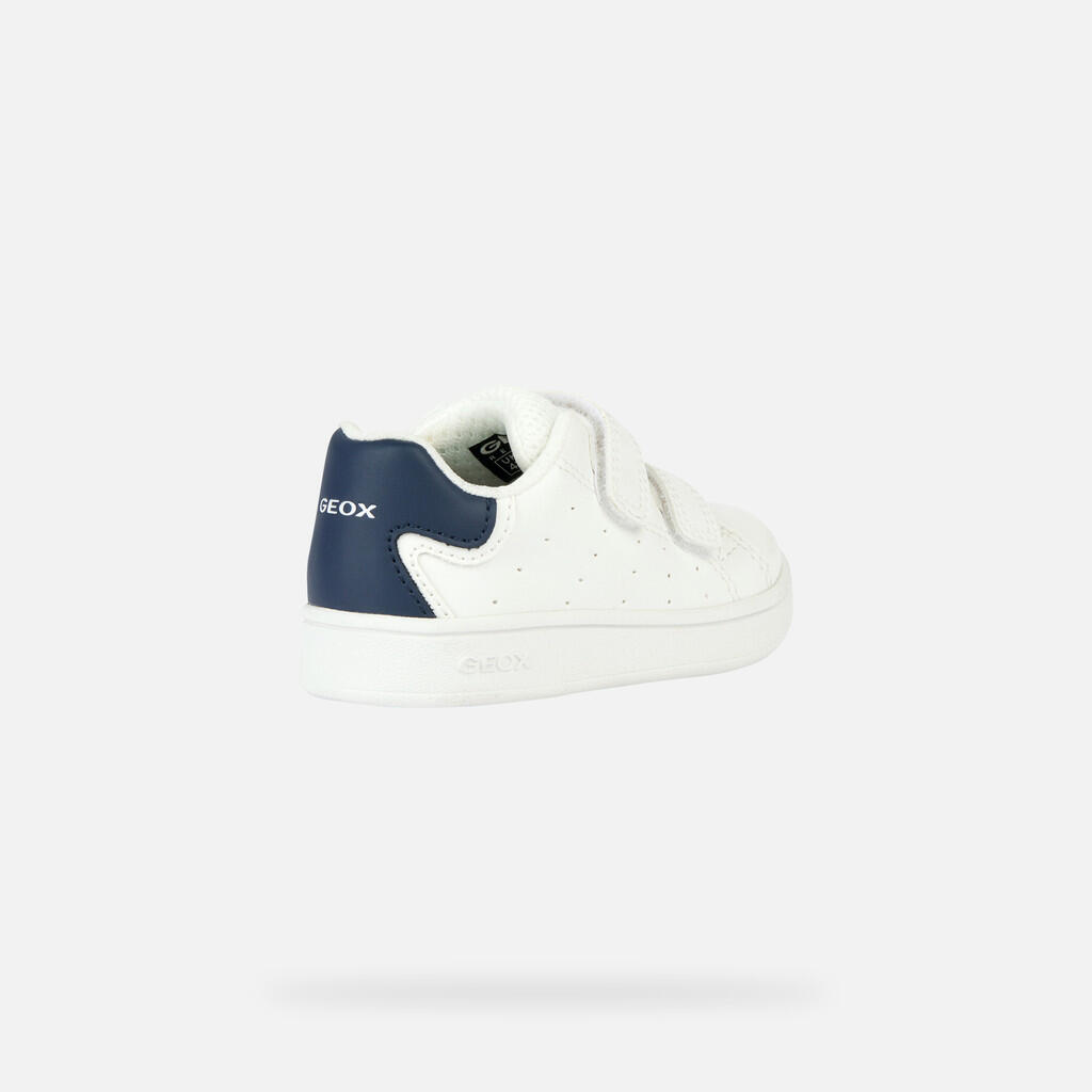 Baskets Bébé Garçon ECLYPER BABY Blanc/Bleu Marine 6/7