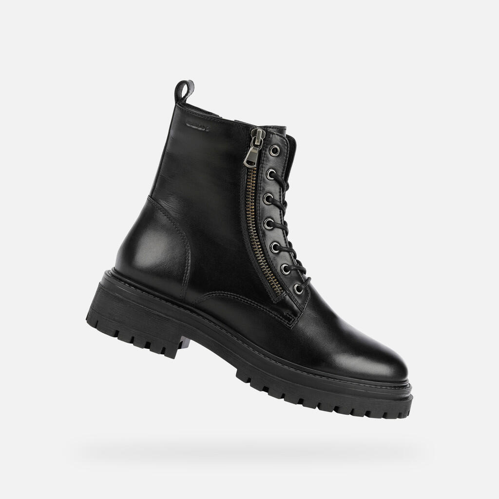 Leather boots woman Geox Iridea