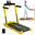 Bandă de alergare Thunder RACE GOLD 105x40,5cm 14km/h FitShow pliabilă puls
