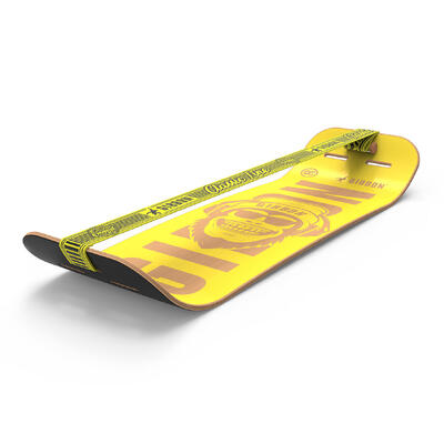 Slackline - giboard set - bonzo classic - slacklining - geel