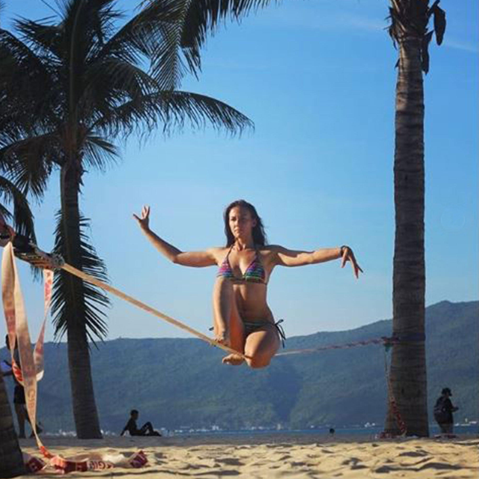 Slackline TRAVELLINE  - Slacklining - Geel 3/7