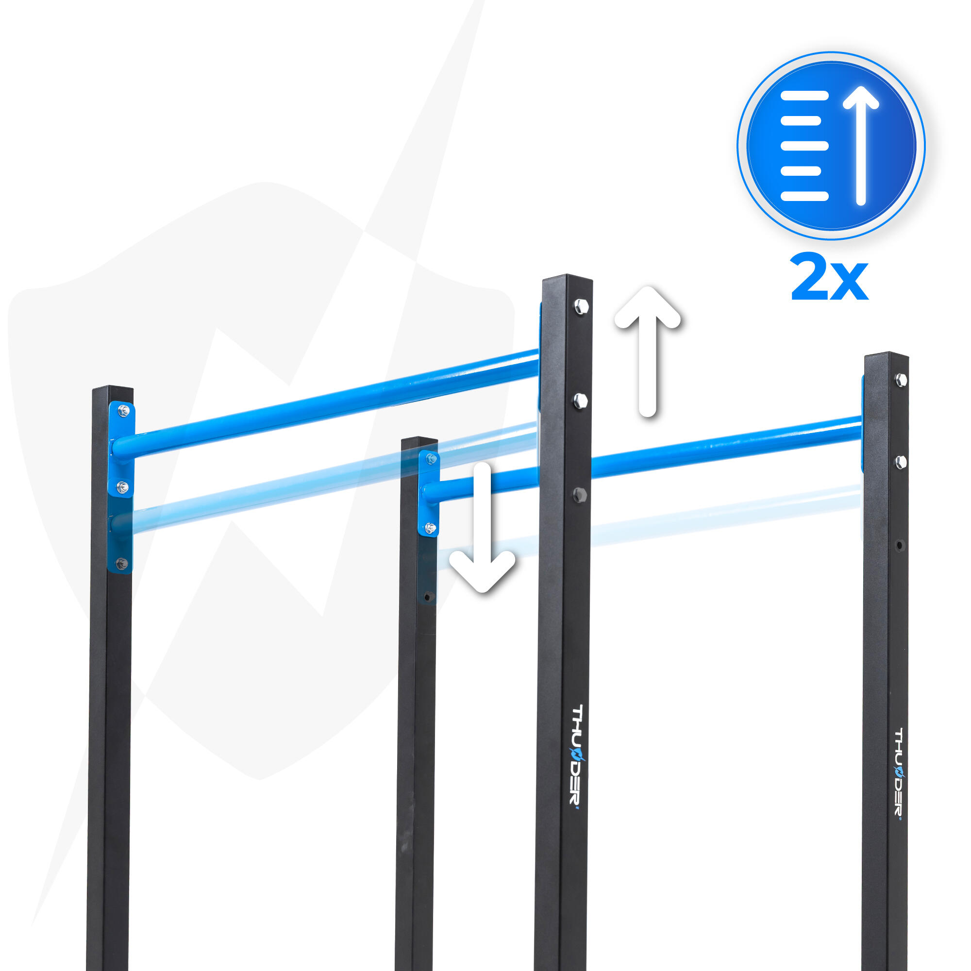 Barres de dips réglables DIPSY Thunder 6/7