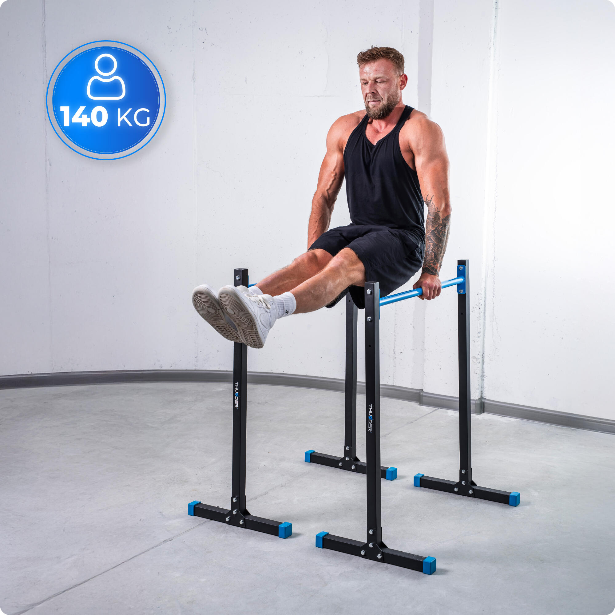 Barres de dips réglables DIPSY Thunder 5/7
