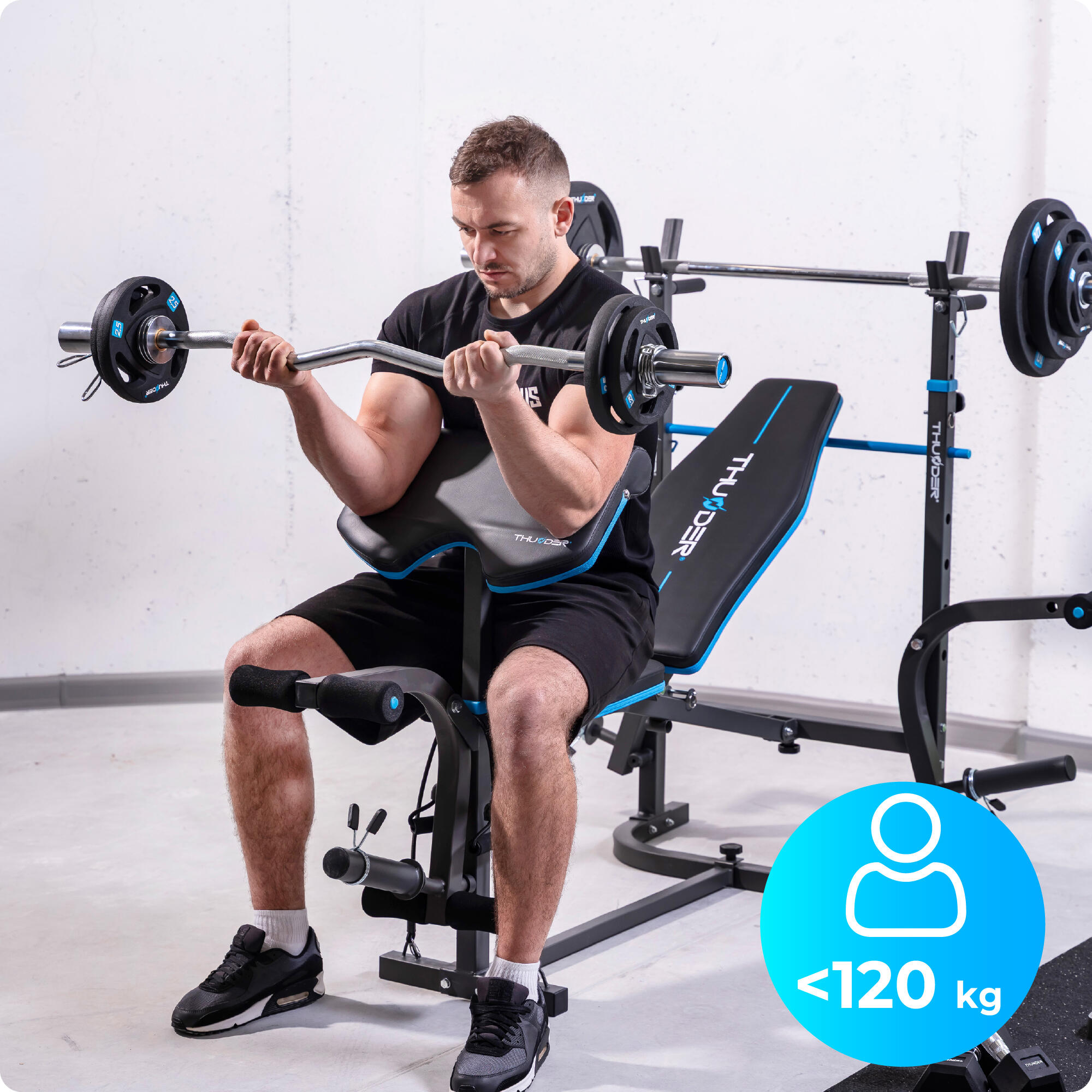 Banc de musculation Thunder VIGOR-B 4/8