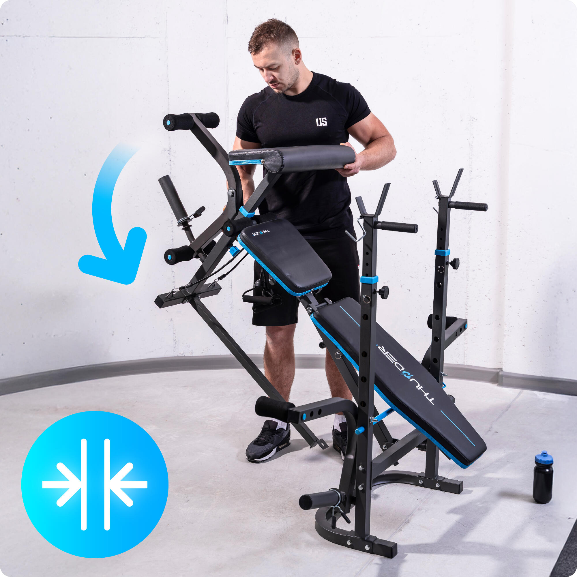 Banc de musculation Thunder VIGOR-B 5/8