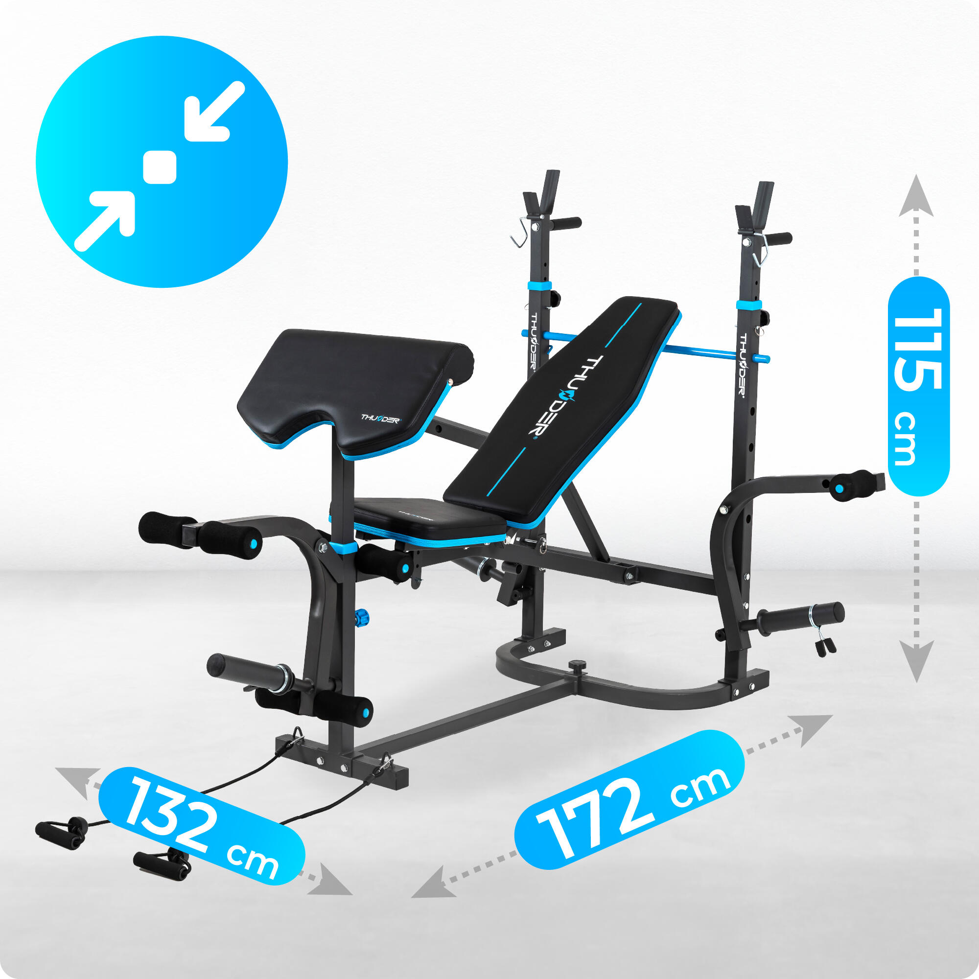 Banc de musculation Thunder VIGOR-B 2/8