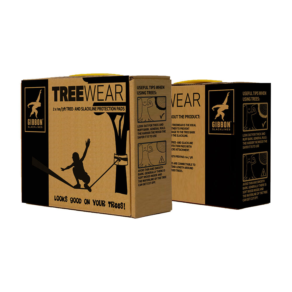 Easy-to-apply Treewear slacklines