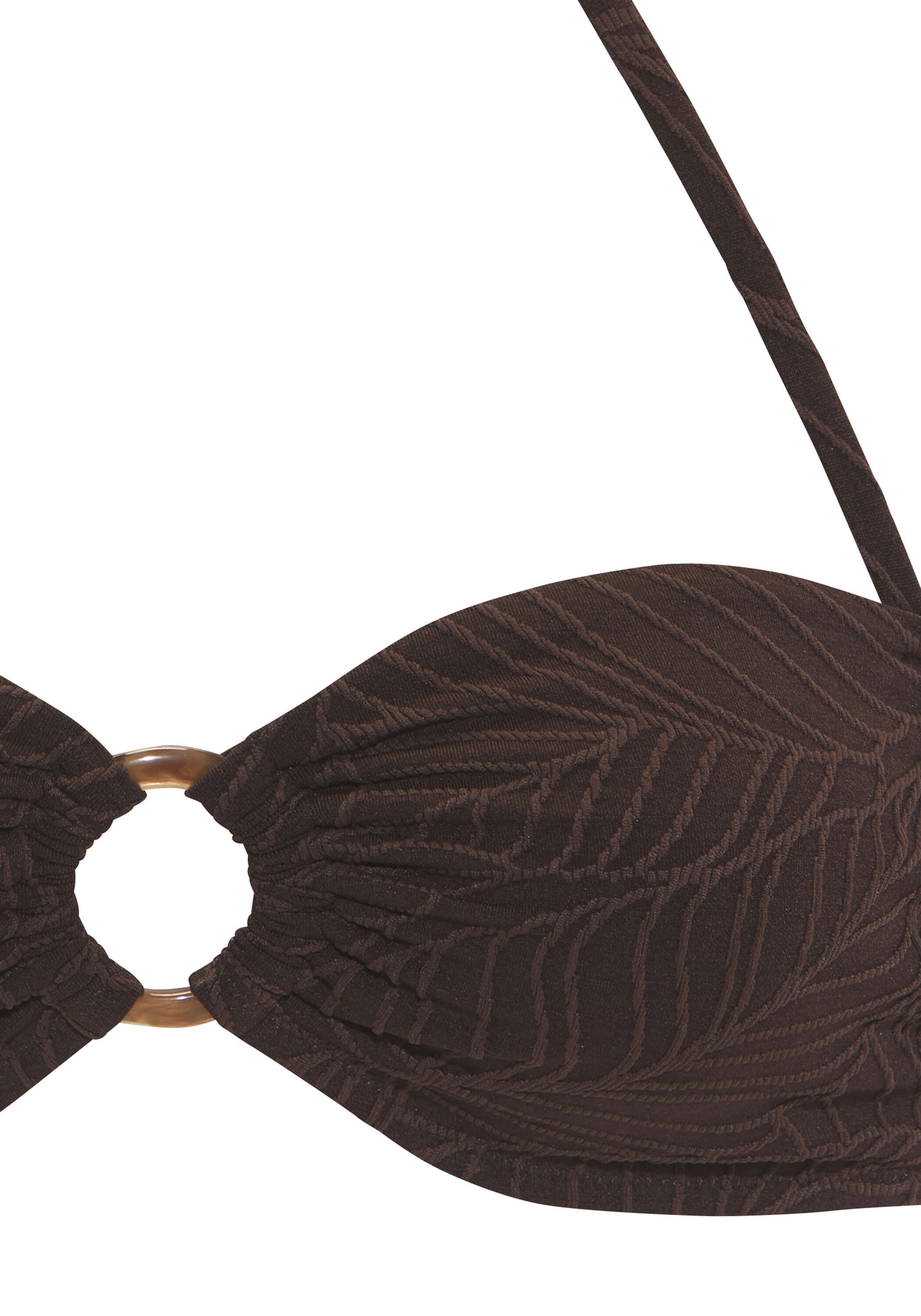 Damen Bandeau-Bikini-Top 3/4
