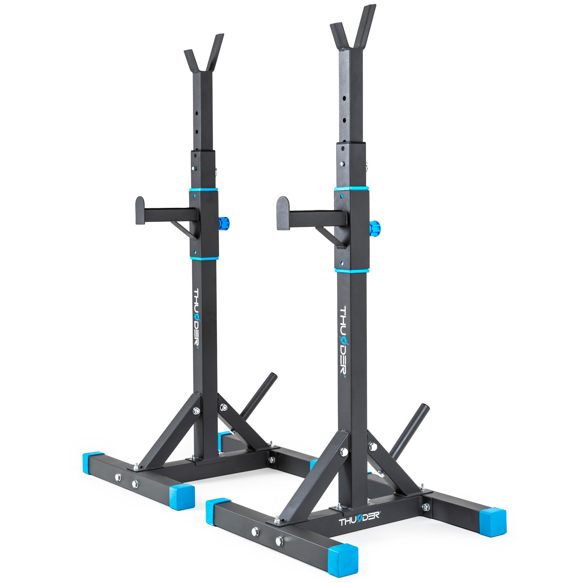 THUNDER Suporte para barra PRESA ajustável para exercícios Thunder