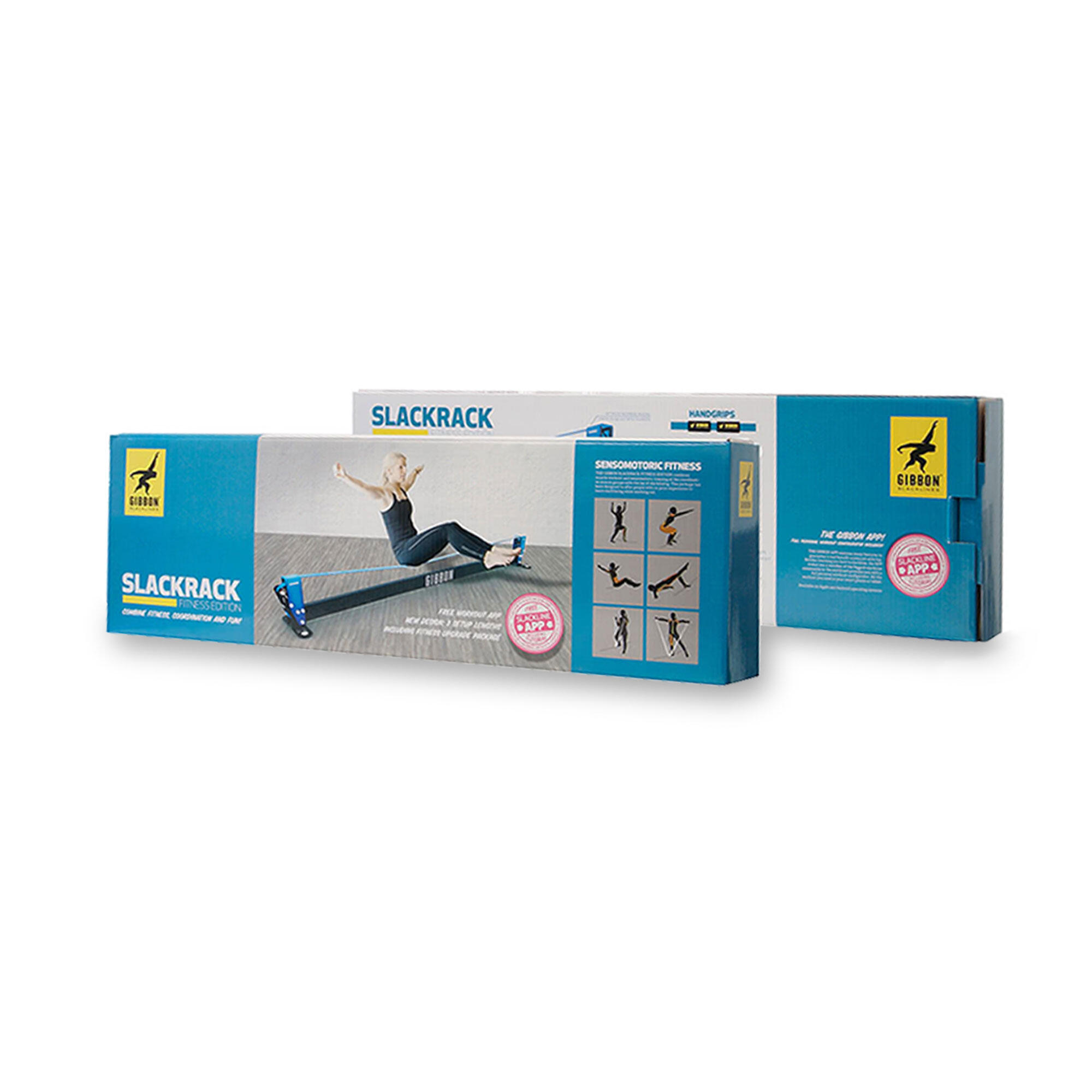 Slackline SLACKRACK FITNESS - Slacklining - Blauw 4/8