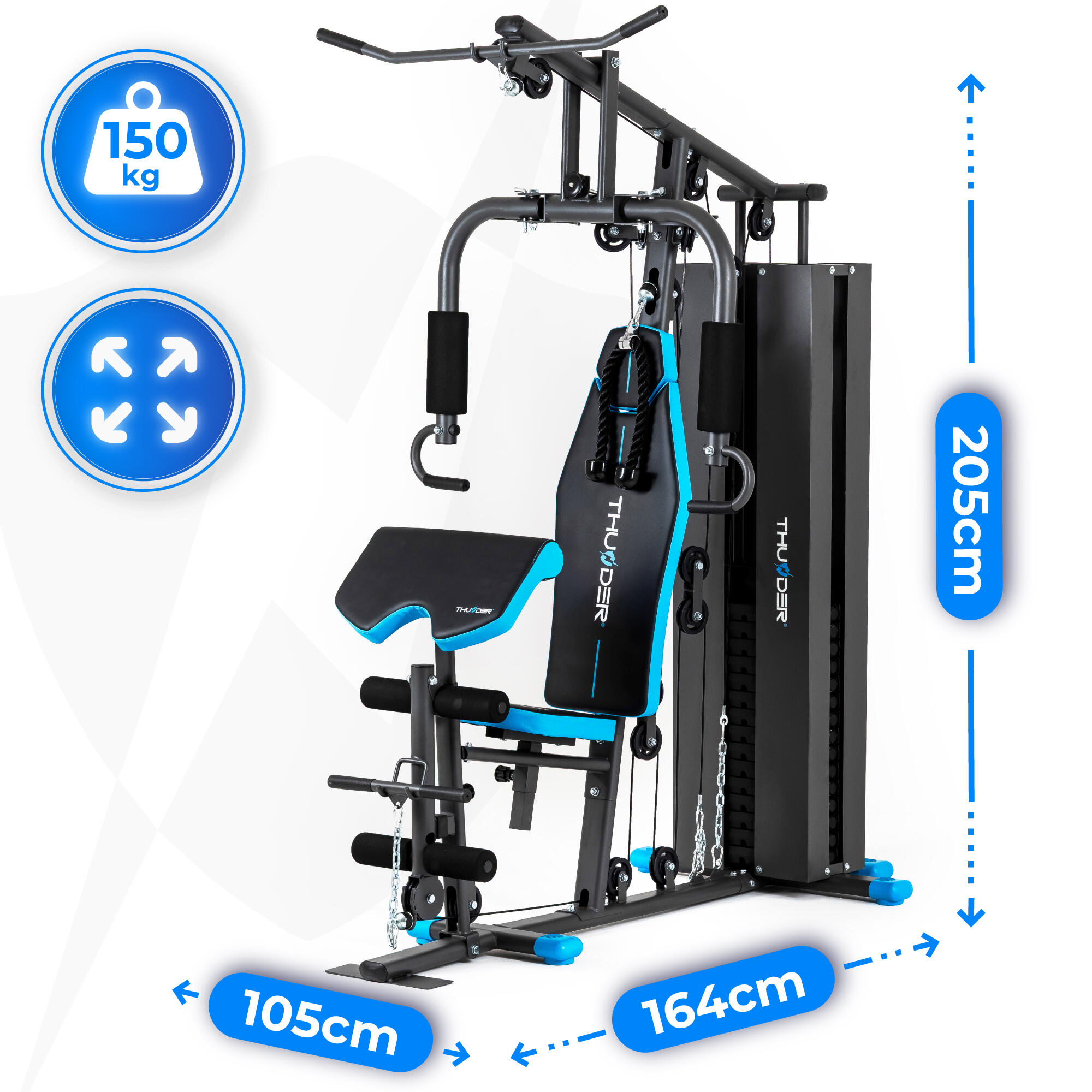 Appareil de musculation Thunder FORCE 2/8