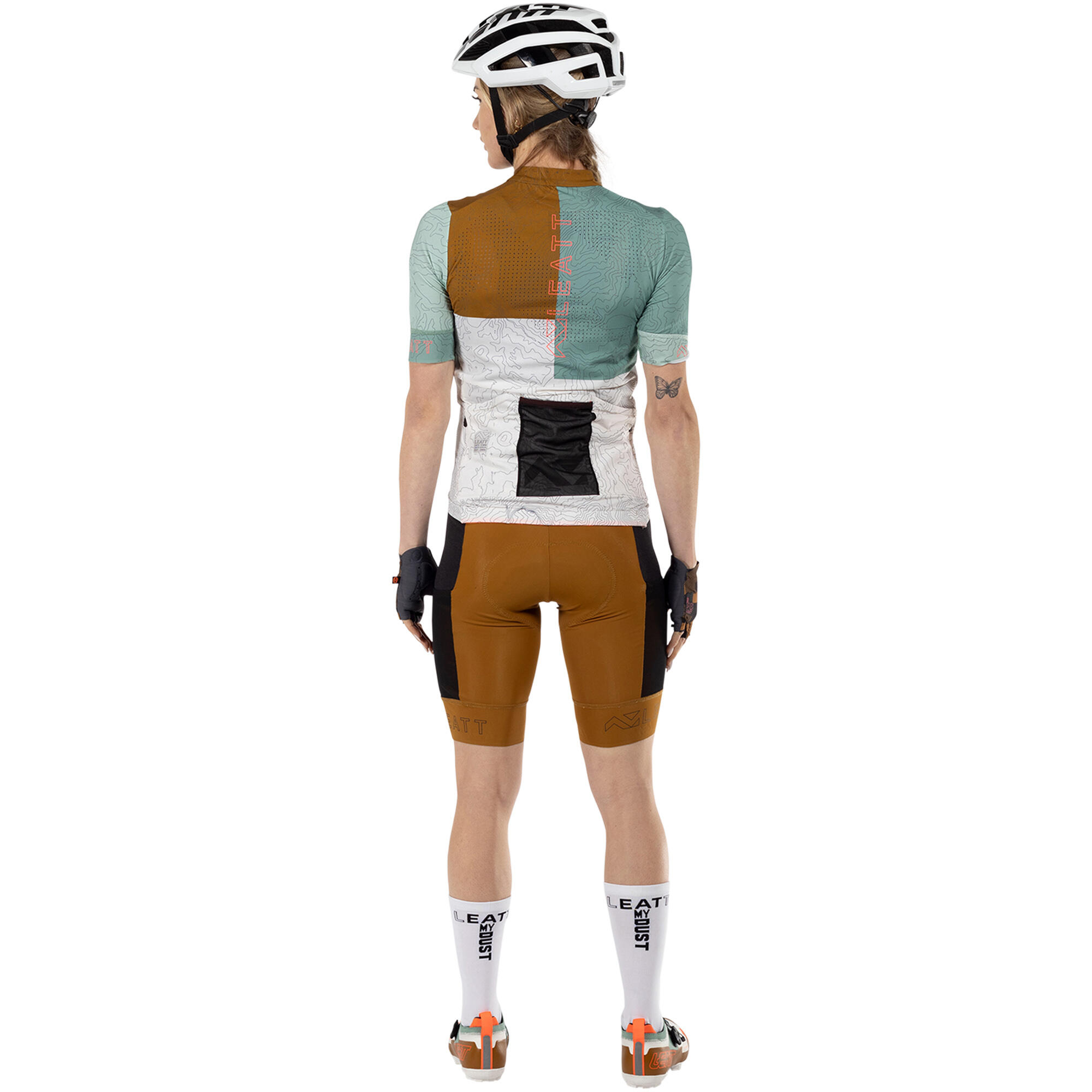 Maglia MTB Endurance 5.0 ergonomica  in tessuto Ice-Yarn Bianco Donna 4/5