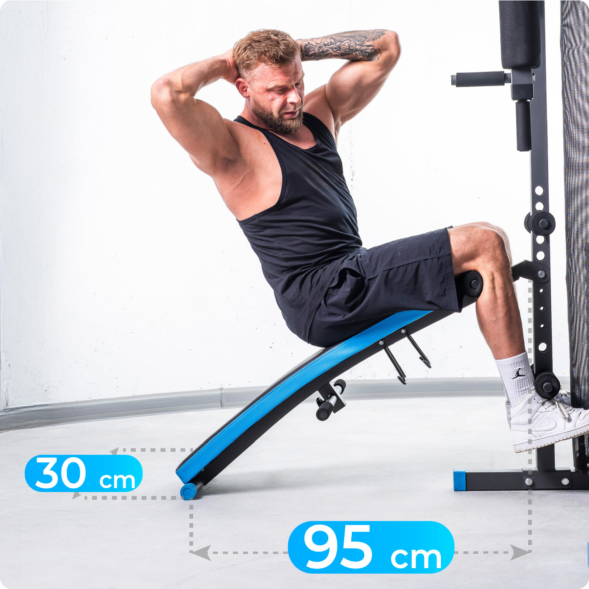 Atlas treningowy do ćwiczeń THUNDER PUNCH wielostanowiskowy 5/8