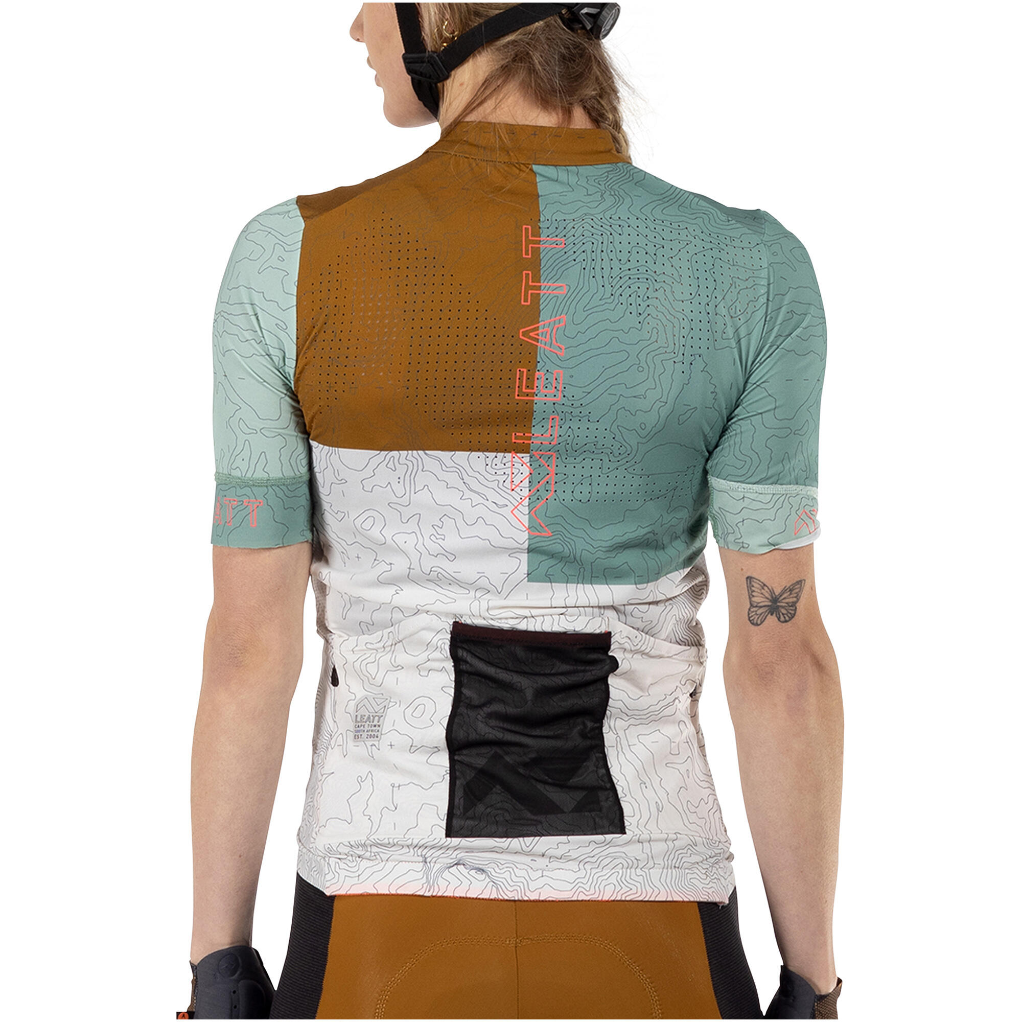 Maglia MTB Endurance 5.0 ergonomica  in tessuto Ice-Yarn Bianco Donna 2/5
