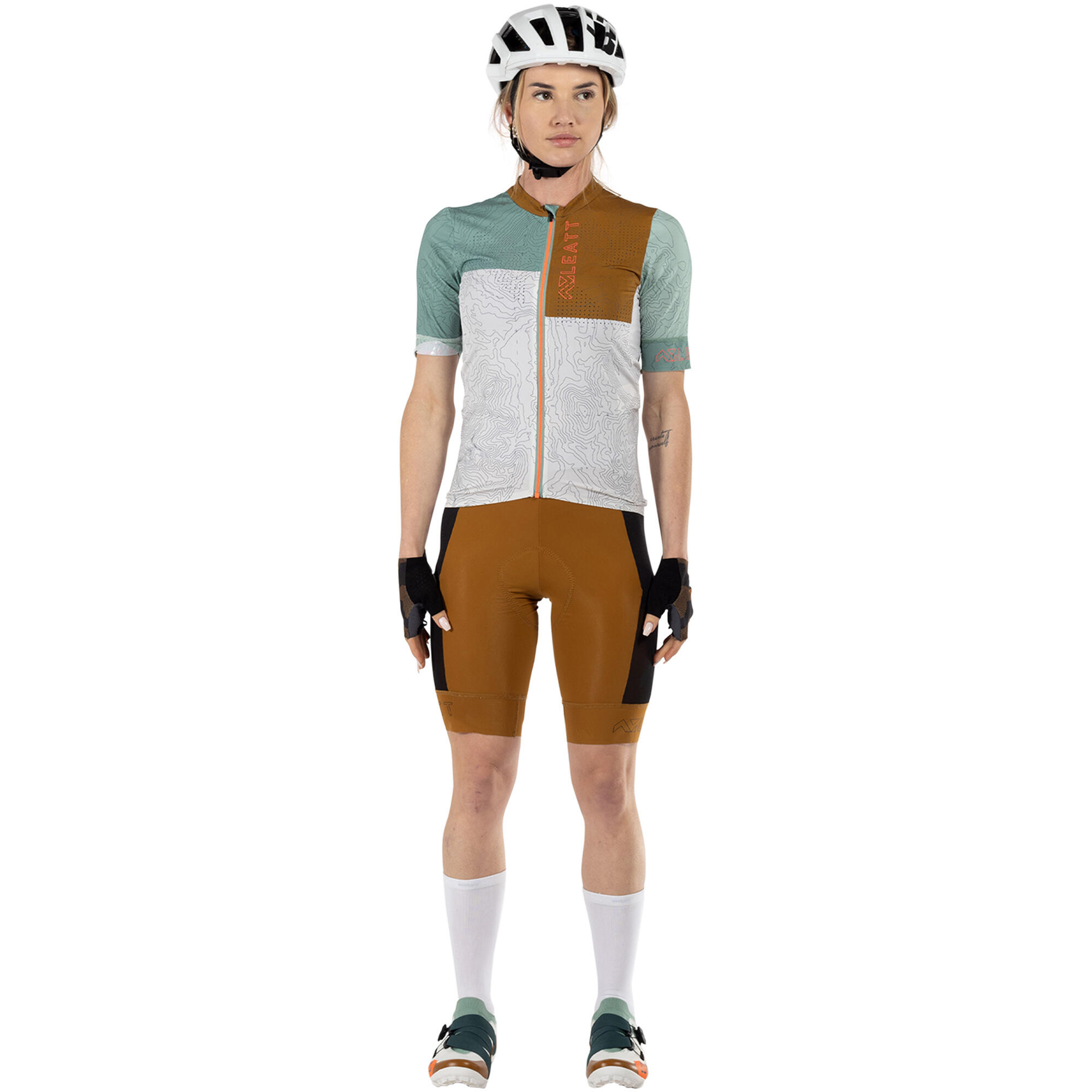 Maglia MTB Endurance 5.0 ergonomica  in tessuto Ice-Yarn Bianco Donna 3/5