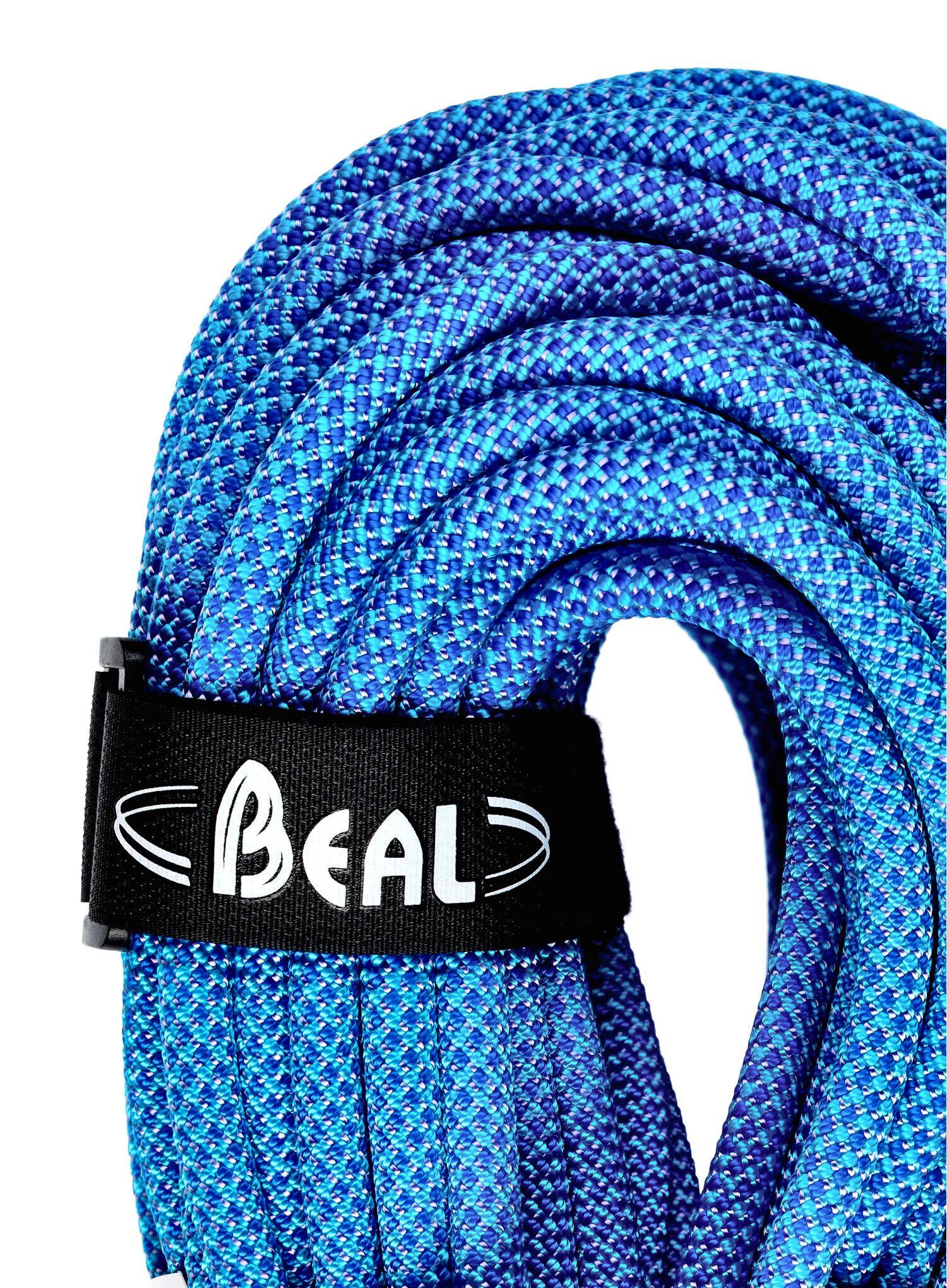drei Normen Kletter-Seil Joker 9.1 mm Unicore Golden Dry blue 5/7