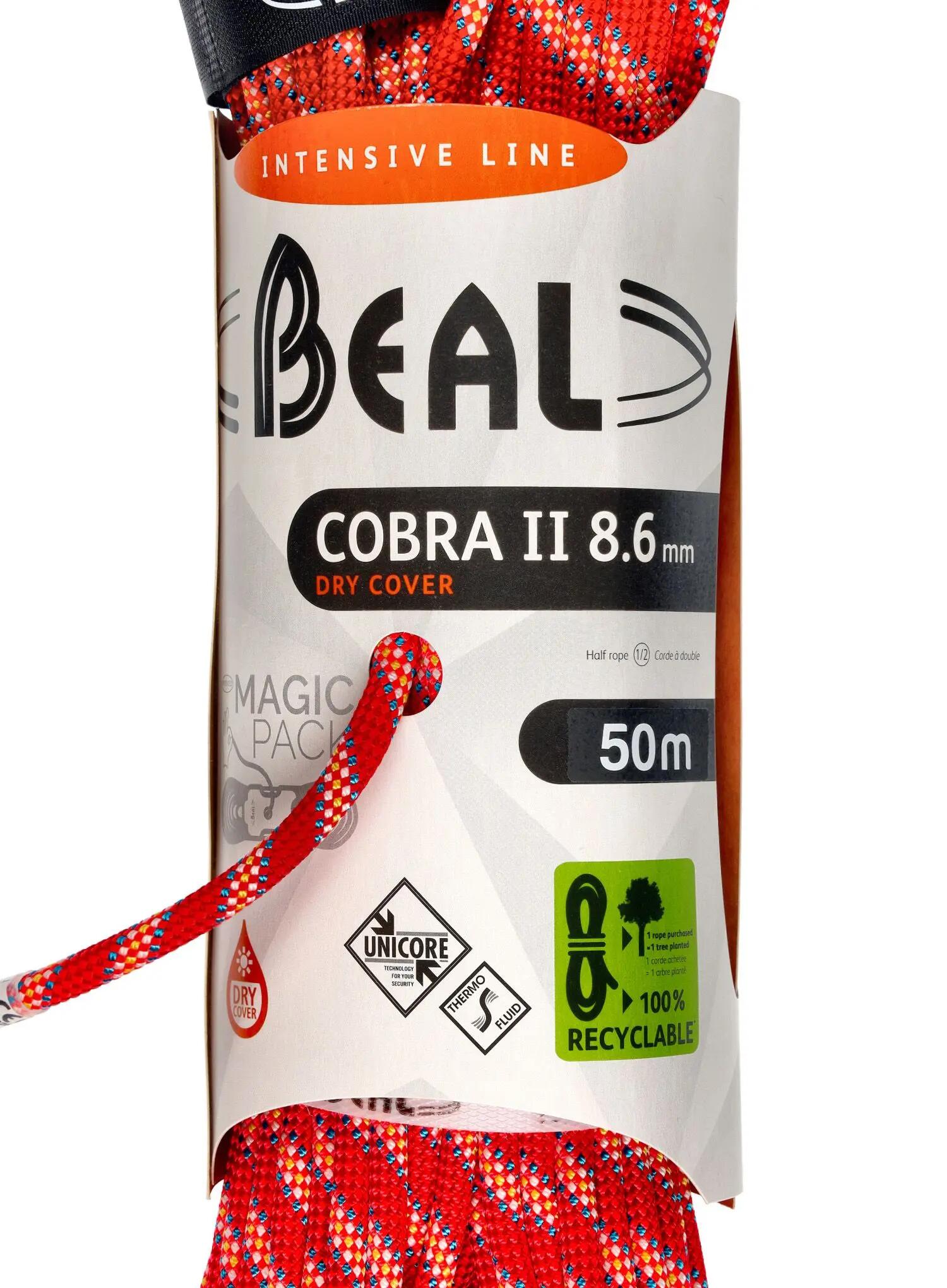 Lina dynamiczna Beal Cobra Unicore Dry Cover 8,6 mm 50 m 3/6