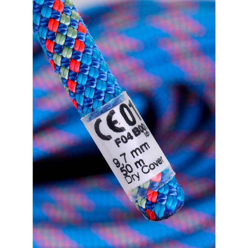 Jednoduché dynamické lano Booster III 9,7mm Unicore Dry Cover 50m