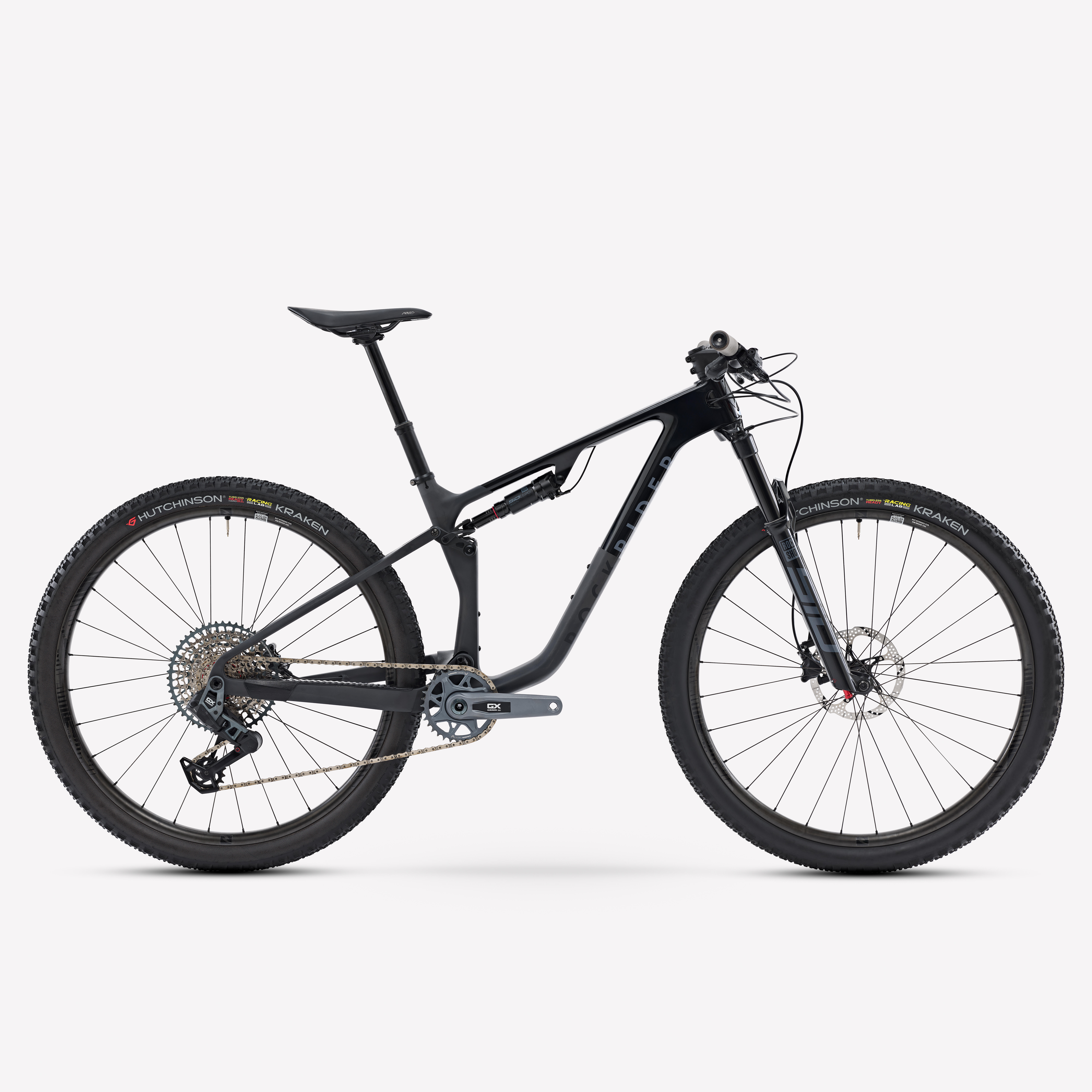 Rockrider - Seconde Vie - Vélo Vtt Tout Suspendu Xc Cadre Carbone Race 940 S,... - Excellent - Vélo Tout Terrain - Incolore - Xl - 185-200cm - Decathlon