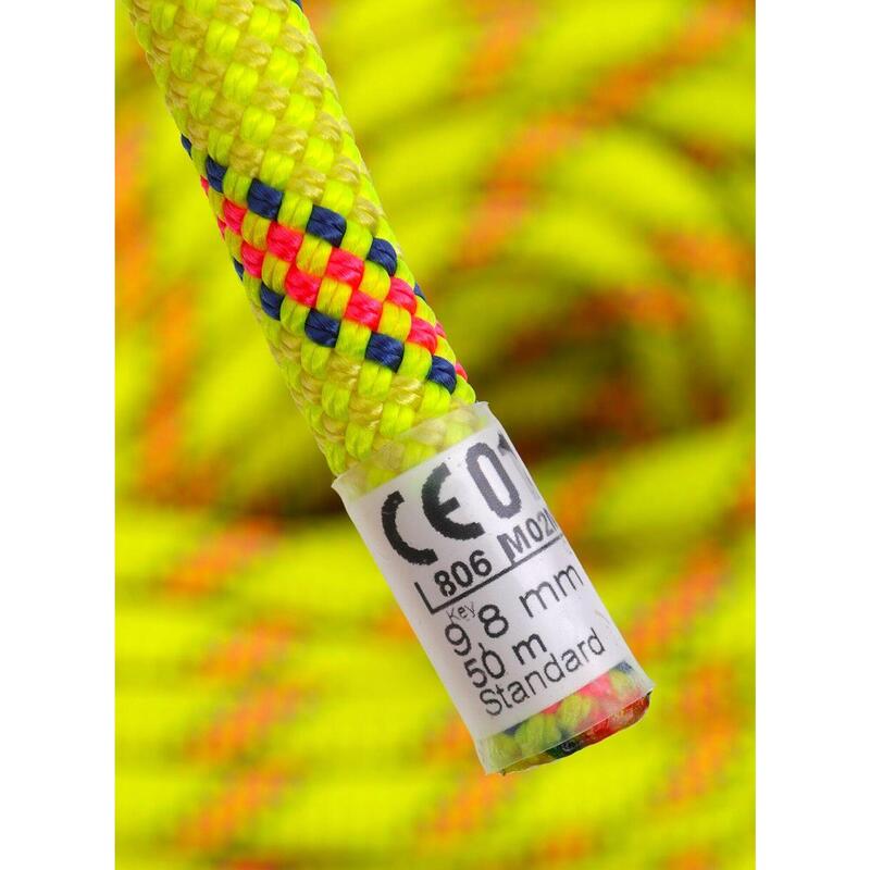 Jednoduché dynamické lano Karma 9,8mm 50m