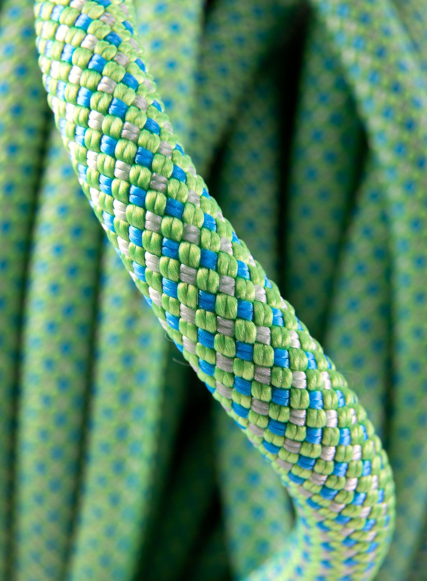 drei Normen Kletter-Seil Opera 8.5 mm Unicore Golden Dry green 3/7