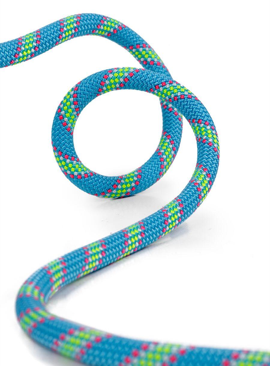 Corde d'escalade dynamique Beal Zenith 9,5 mm bleu 50 m légère et résistante 5/6