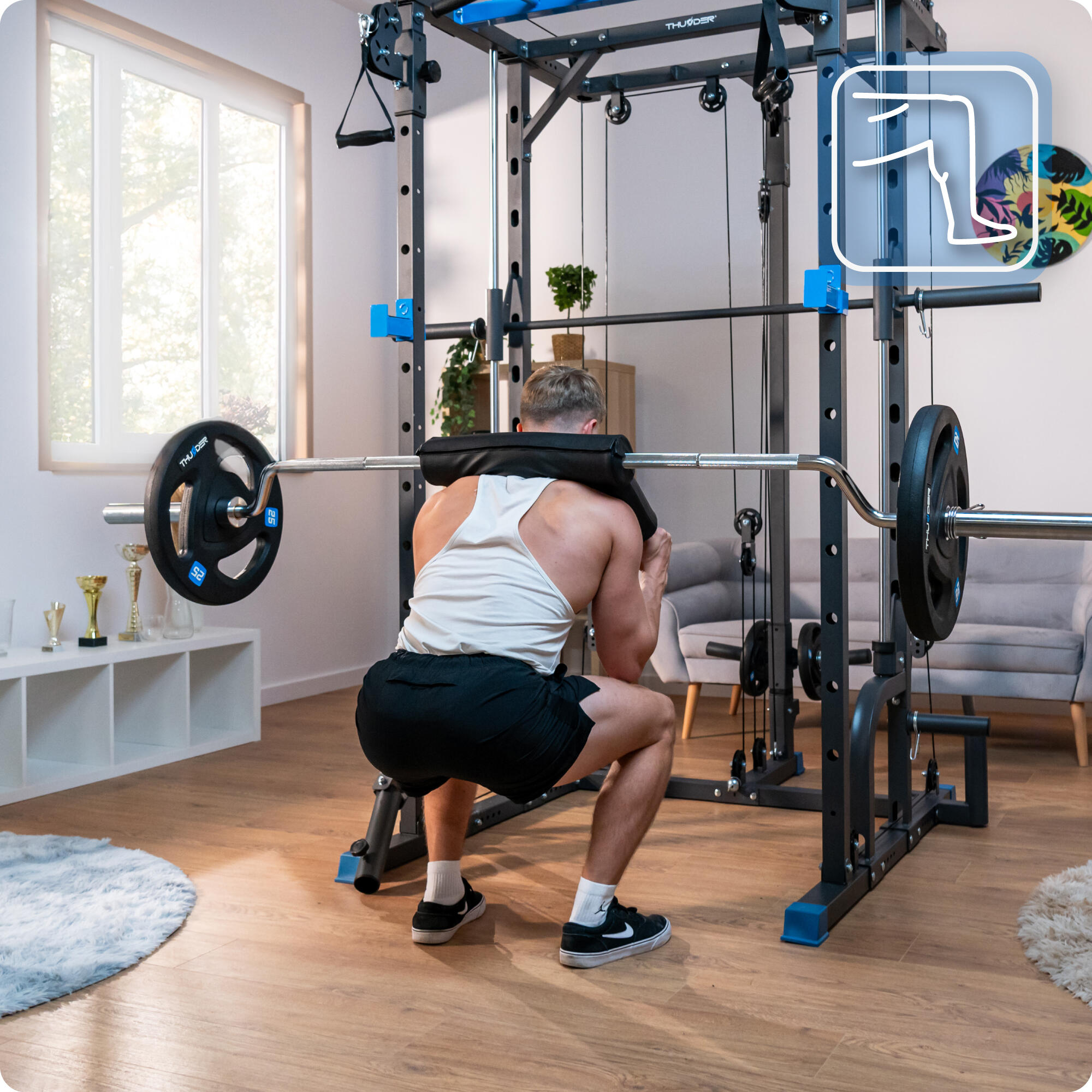 Appareil de musculation Thunder SLIDE 6/8