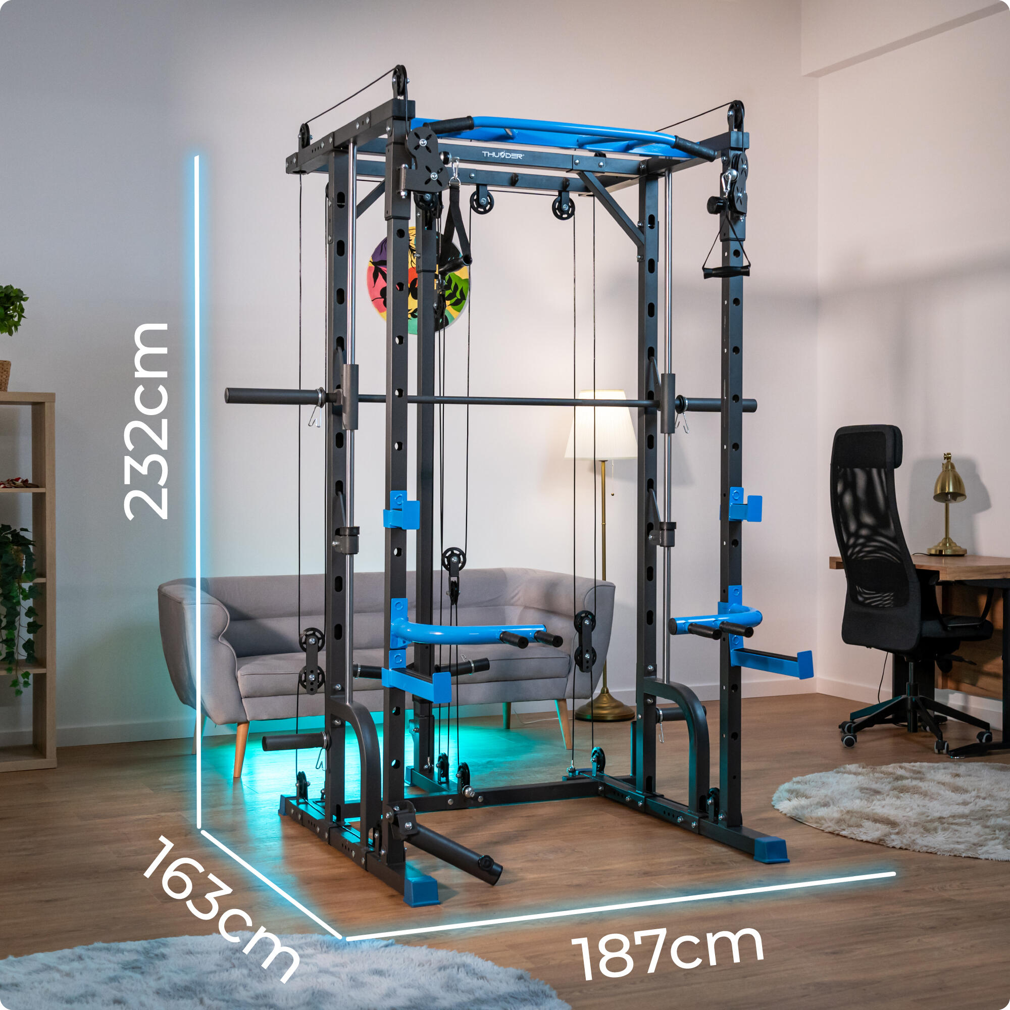 Appareil de musculation Thunder SLIDE 2/8