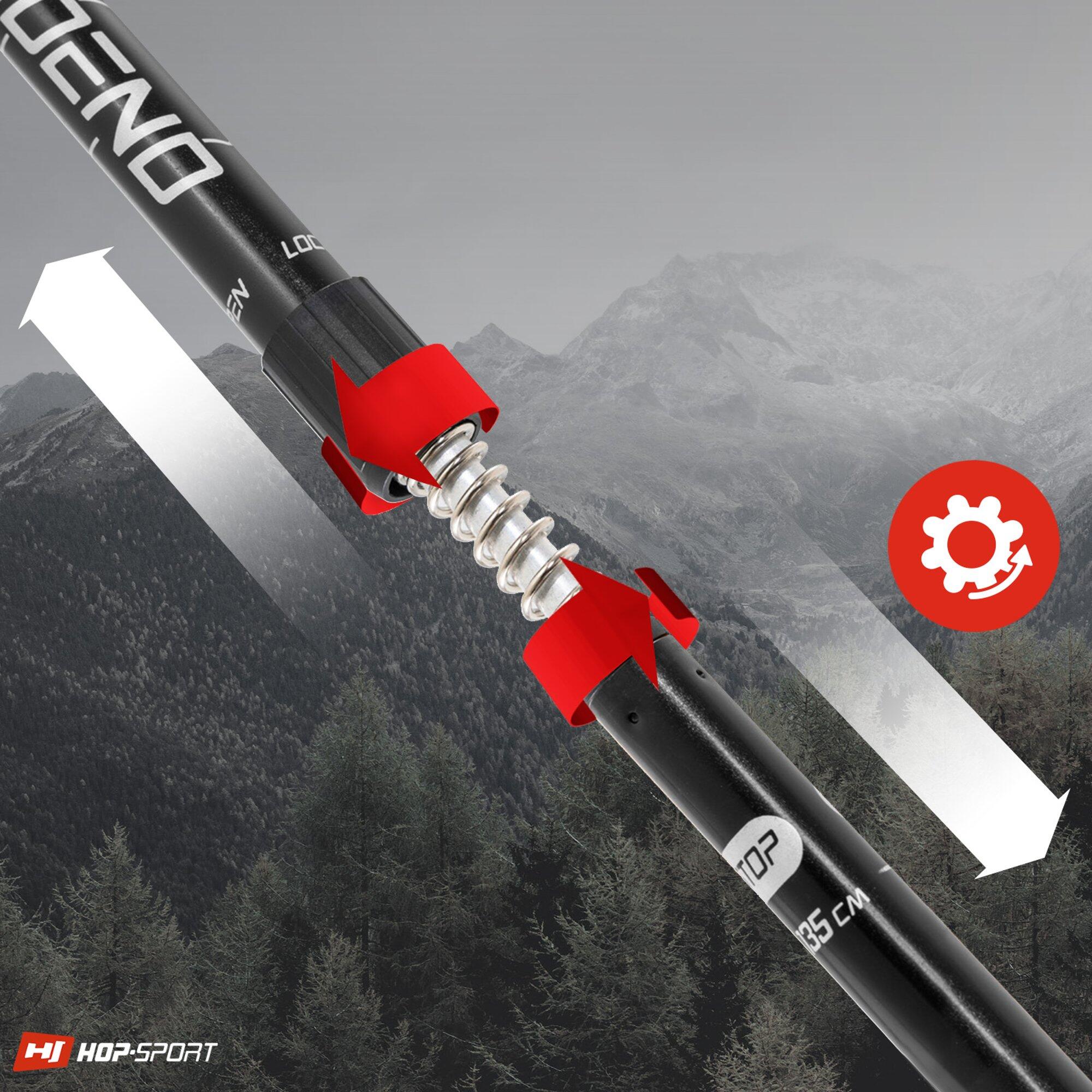 Bâtons de trekking Hop-Sport HS-0135TP Nordend 4/7